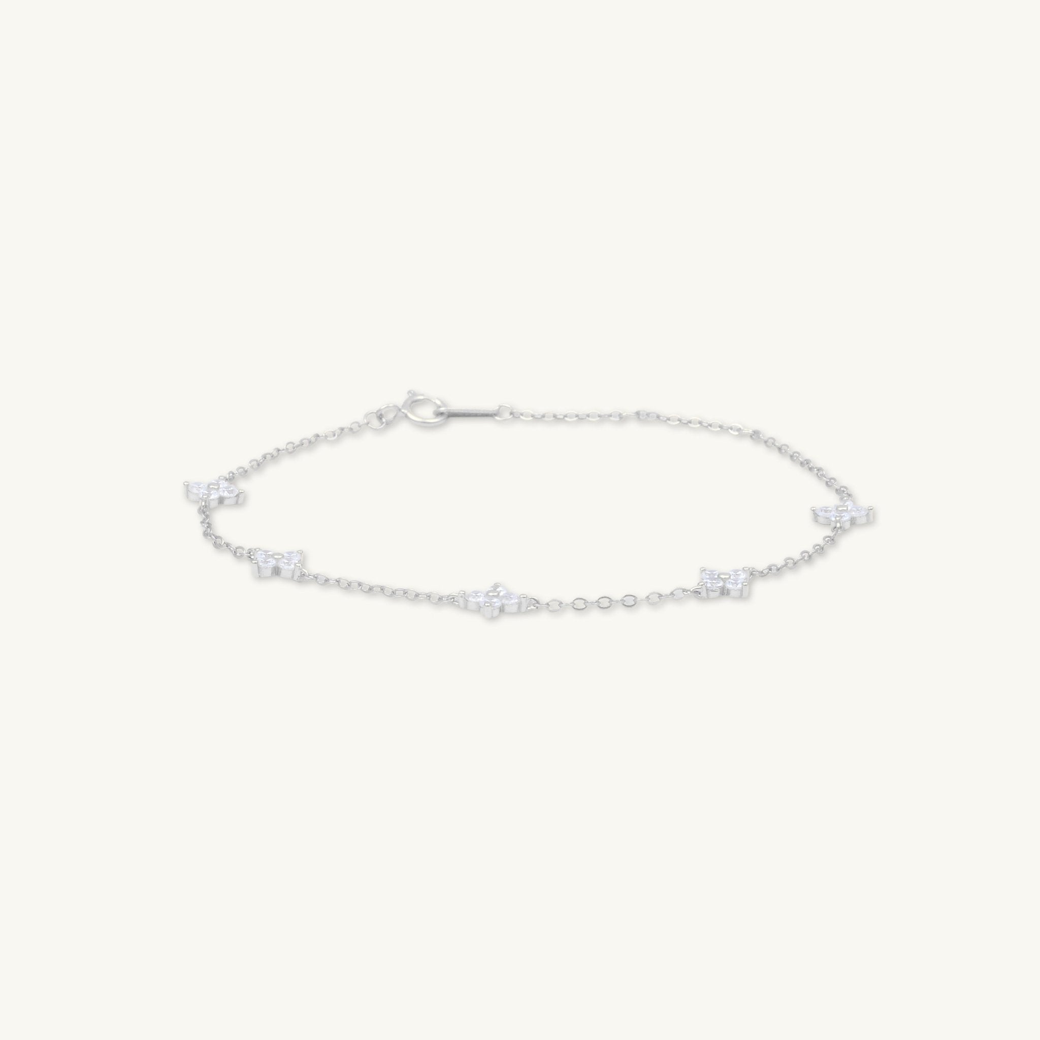 Clover Station Chain Bracelet - Camile & Stone