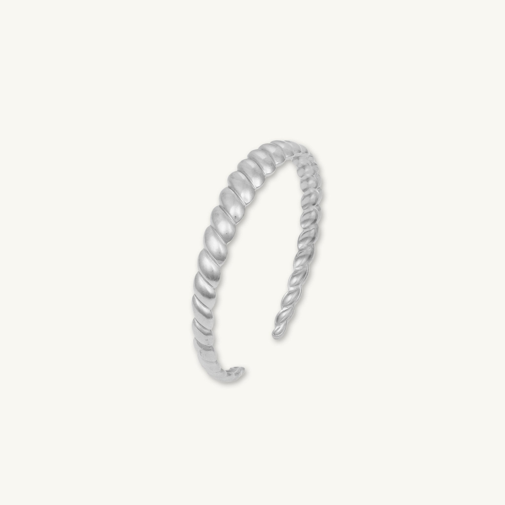 Croissant Open Cuff Bangle - Camile & Stone
