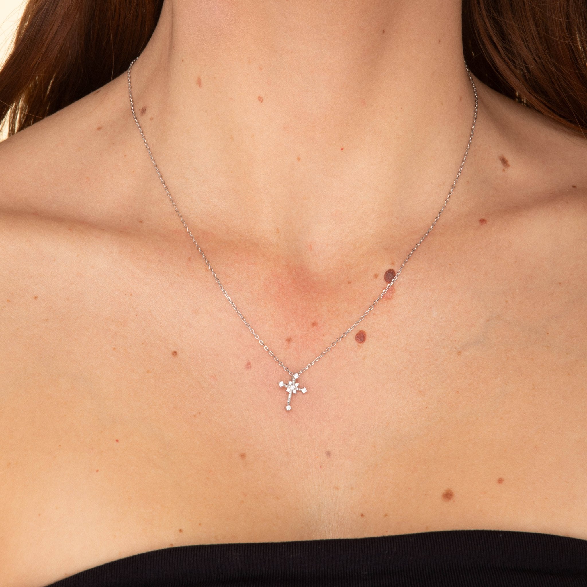 Cross Sacred Chain Necklace - Camile & Stone