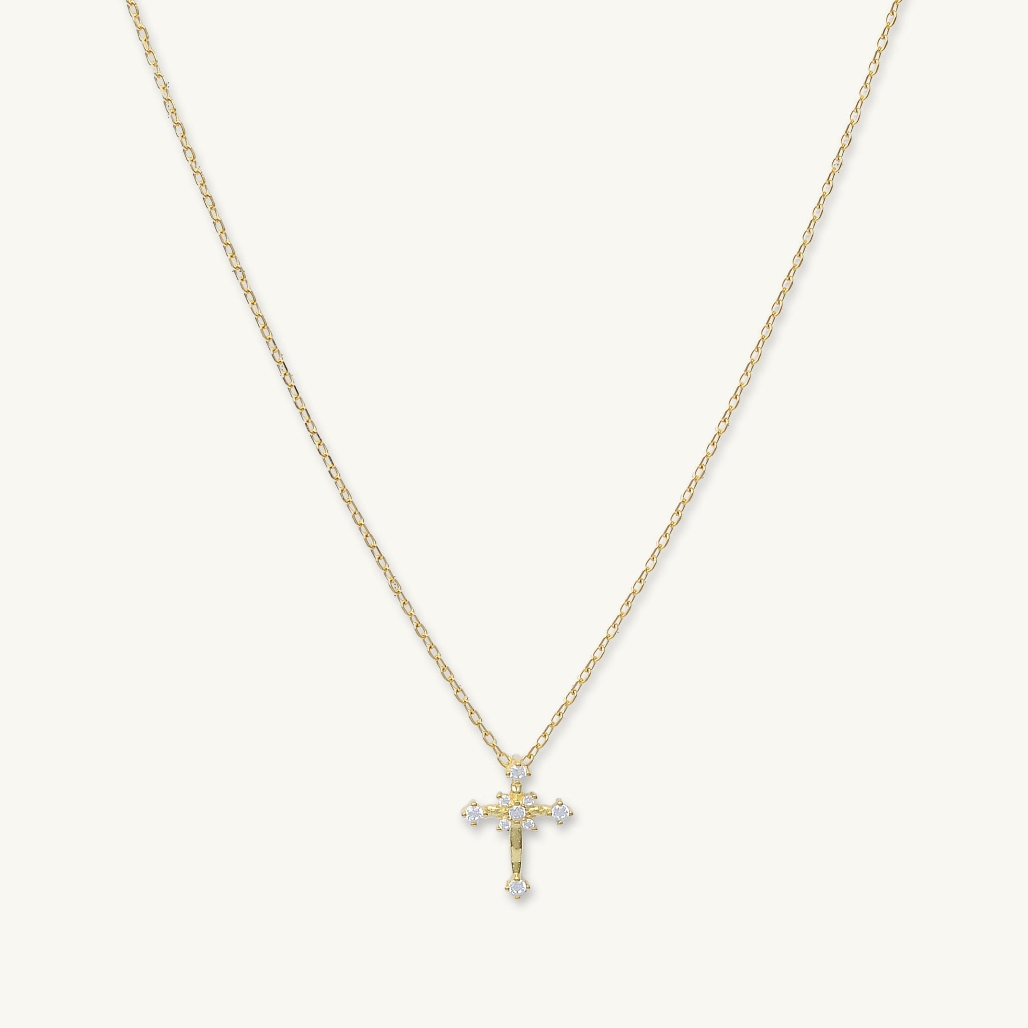 Cross Sacred Chain Necklace - Camile & Stone
