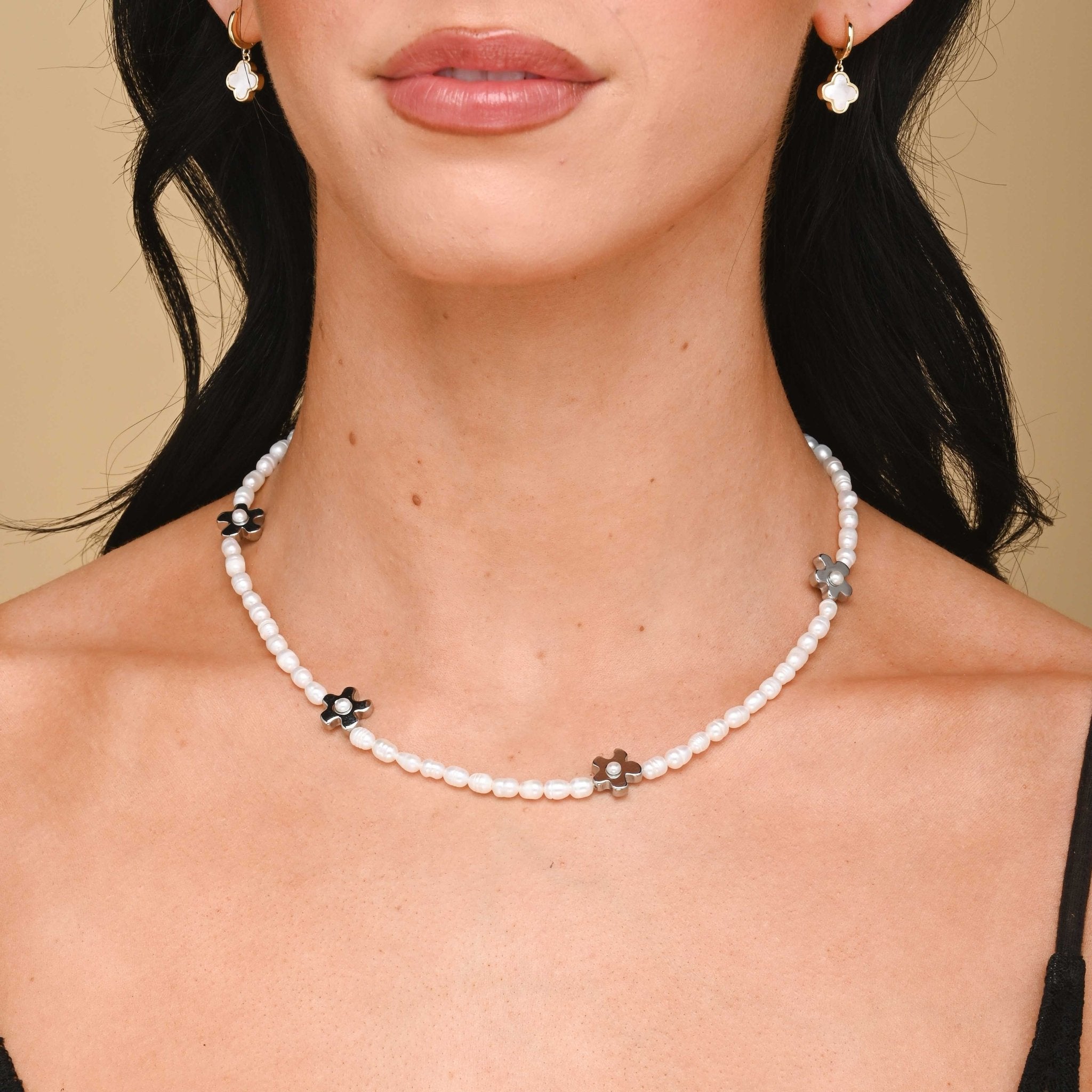 Daisy Freshwater Pearl Necklace - Camile & Stone