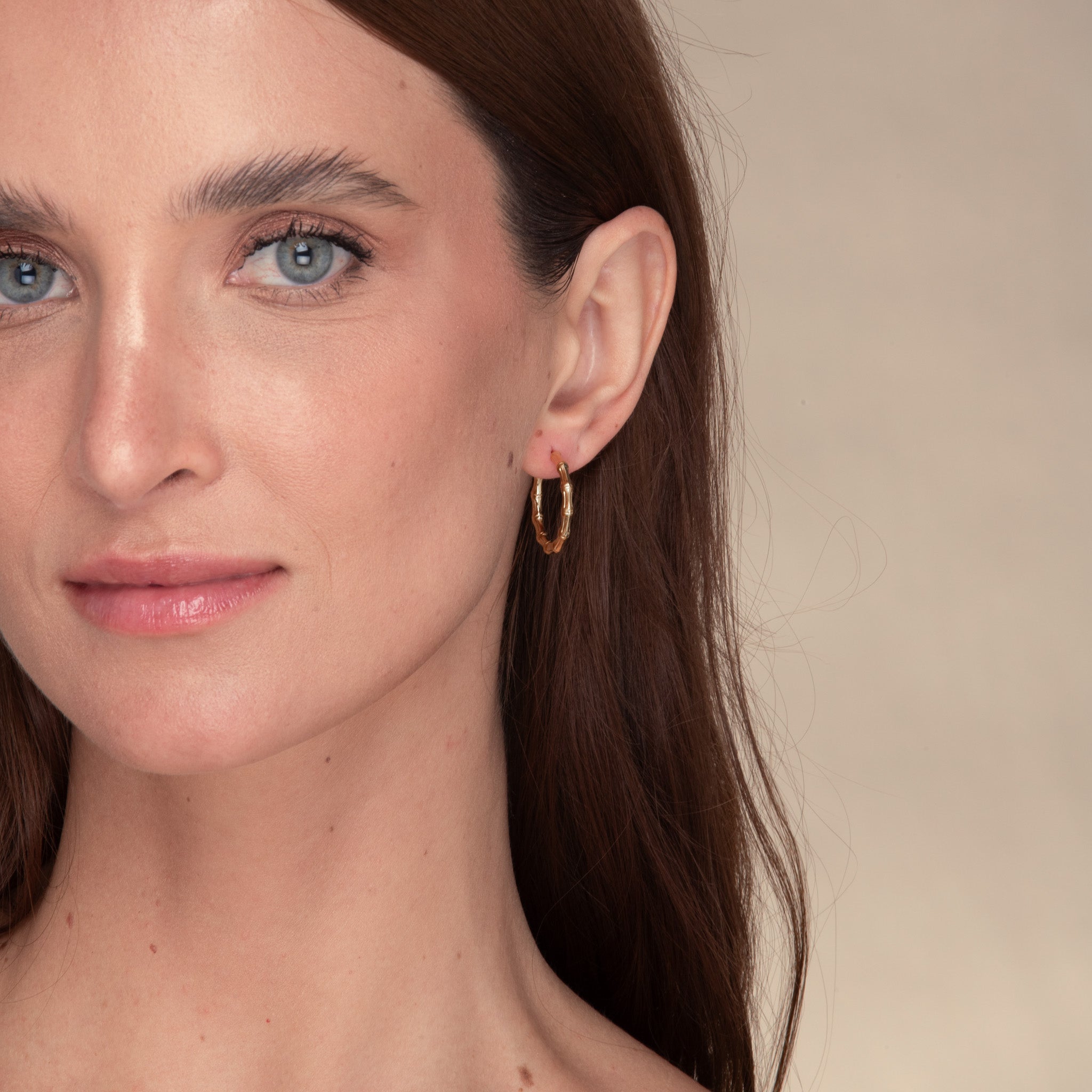 Delphine Statement Hoop Earrings - Camile & Stone