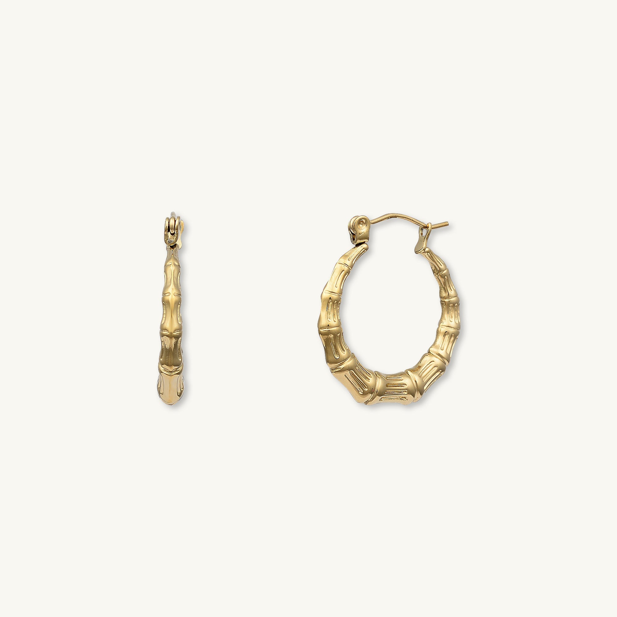 Delphine Statement Hoop Earrings - Camile & Stone