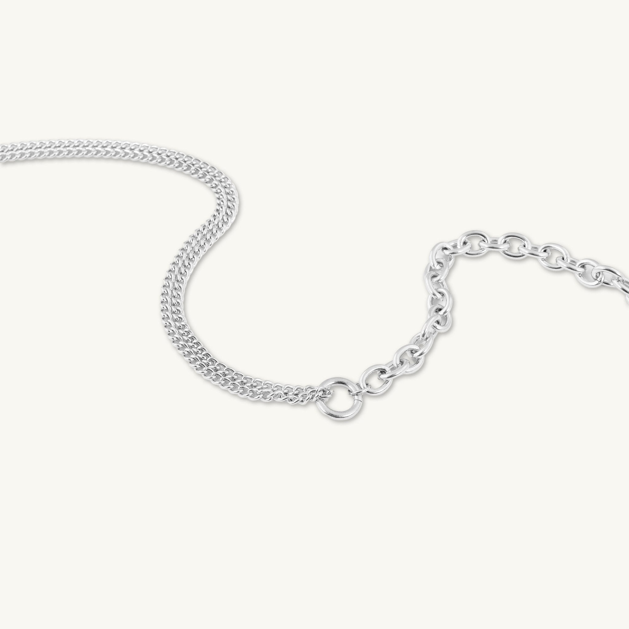 Double Cuban Statement Necklace - Camile & Stone