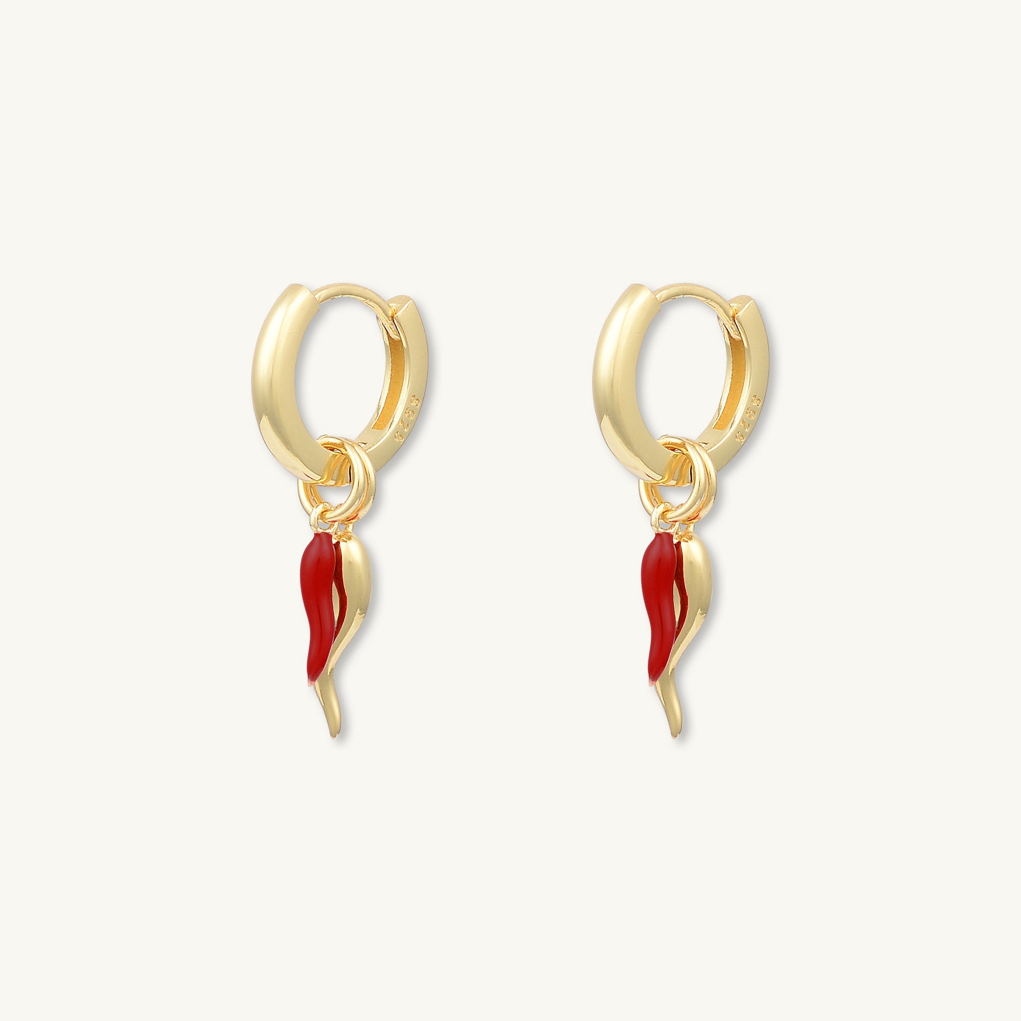 Double Spice Huggie Earrings - Camile & Stone