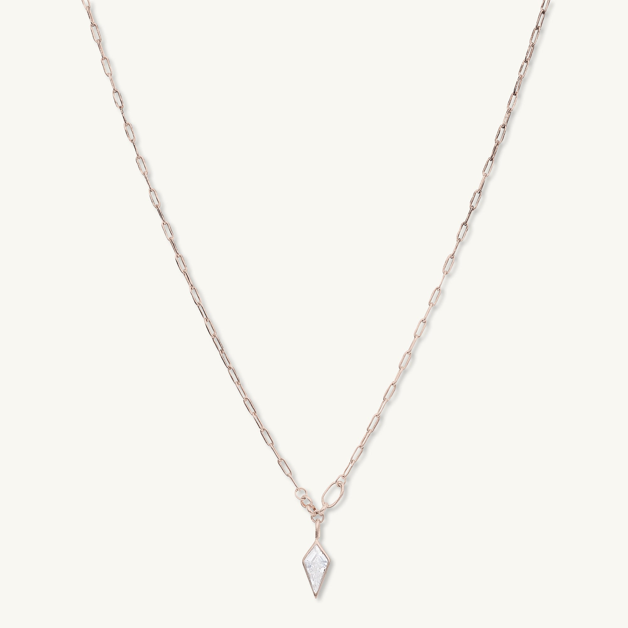 Drop Spike Link Necklace - Camile & Stone