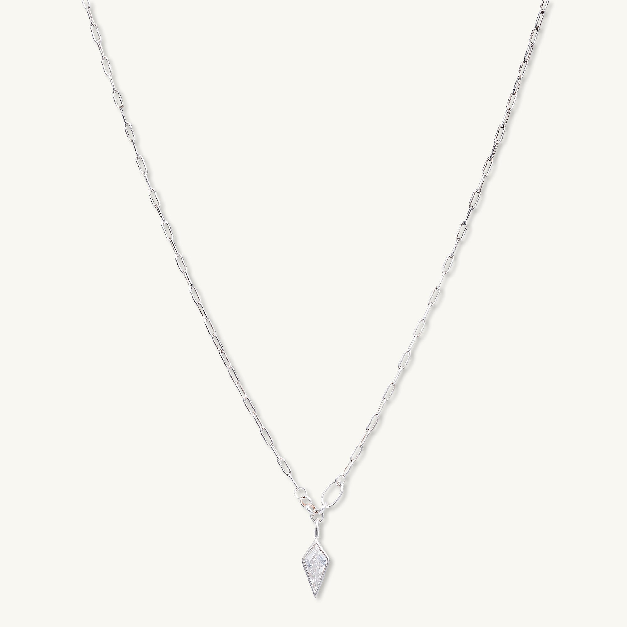 Drop Spike Link Necklace - Camile & Stone