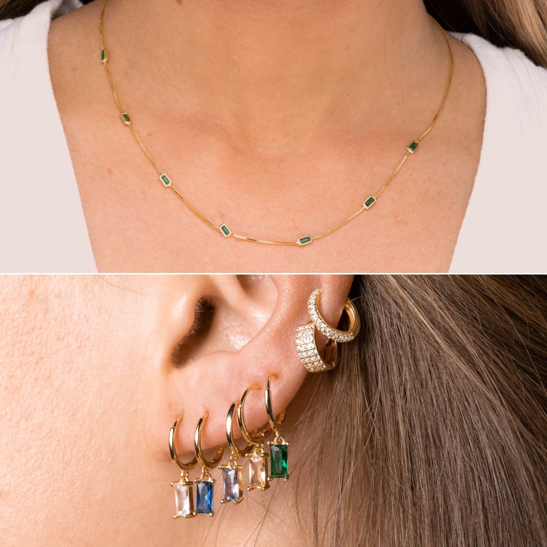 Emerald Baguette Bundle - Camile & Stone