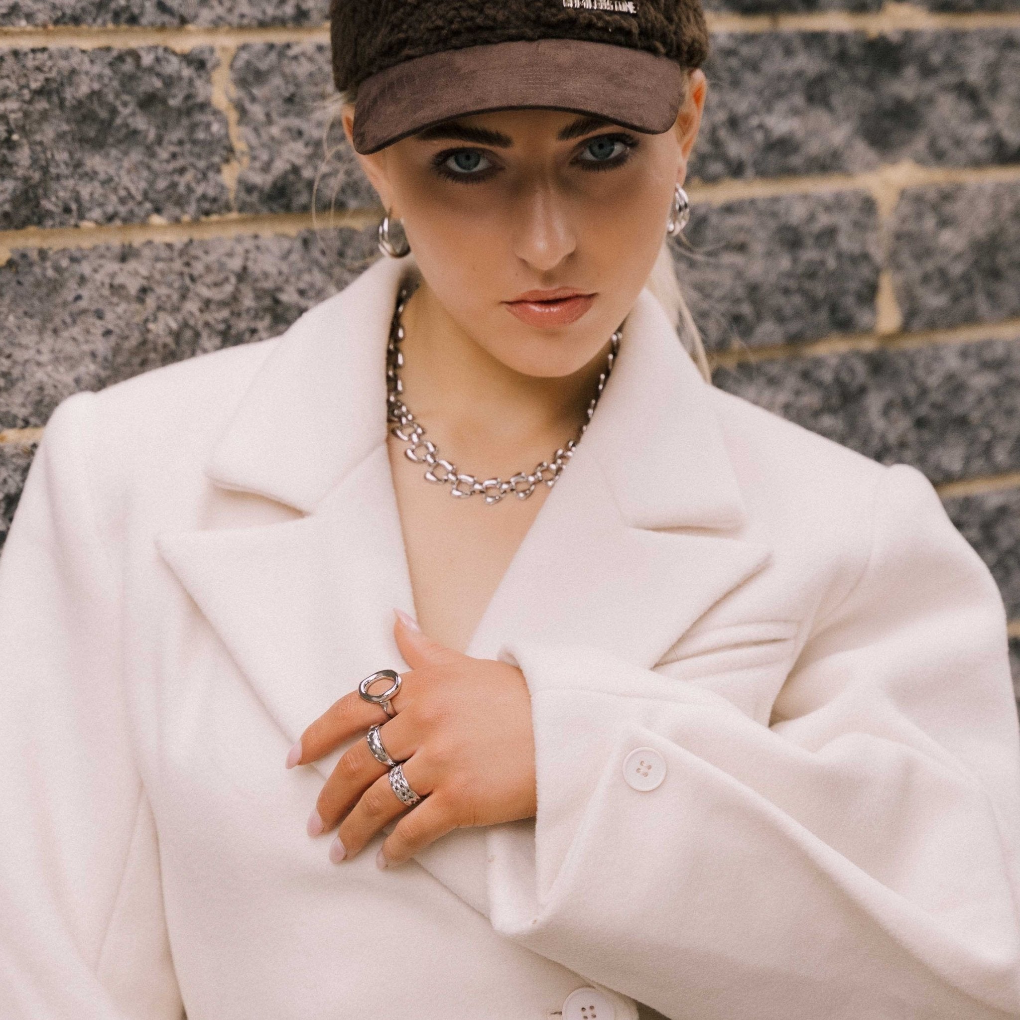 Eternity Loop Statement Ring - Camile & Stone