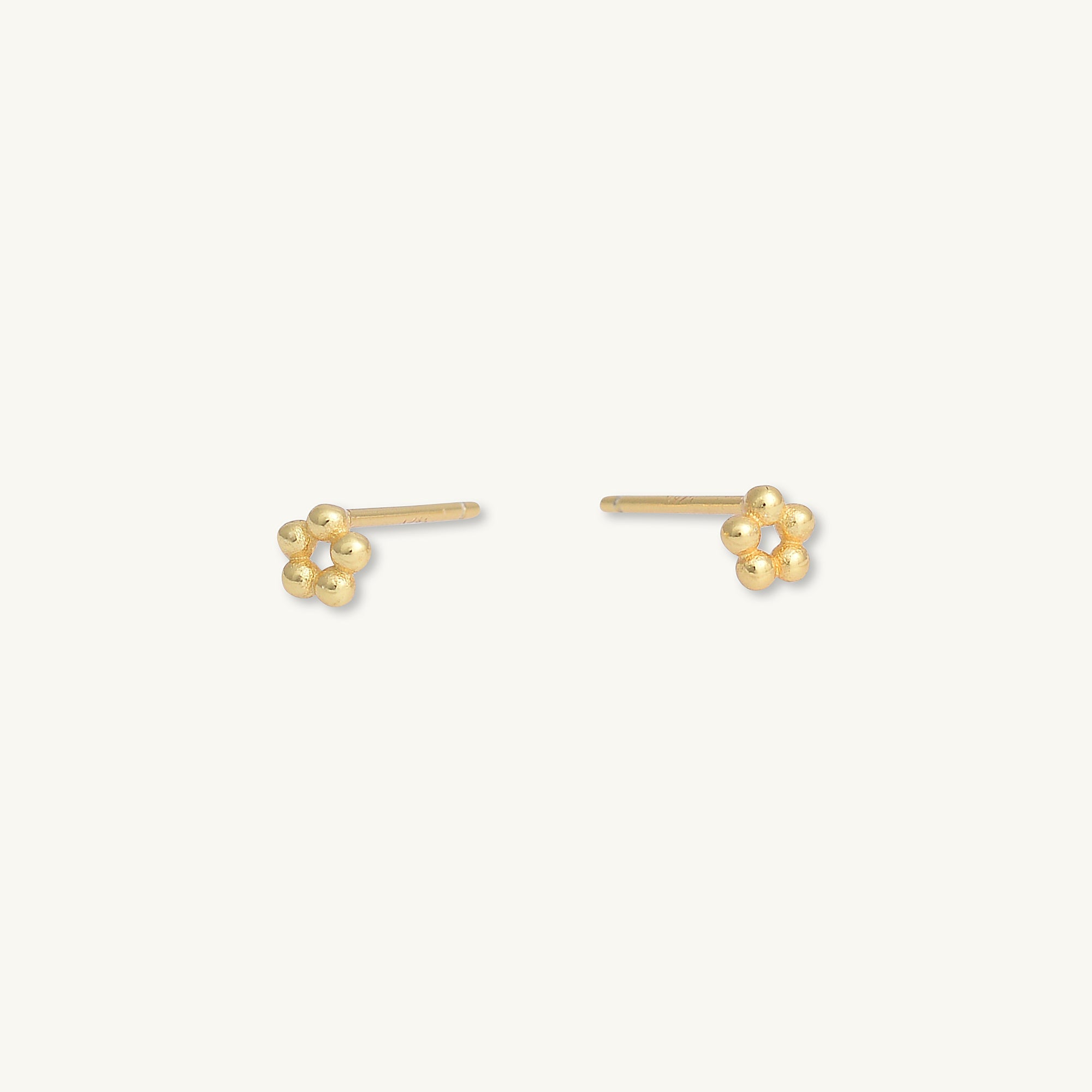 Fleur Ball Dot Stud Earrings - Camile & Stone
