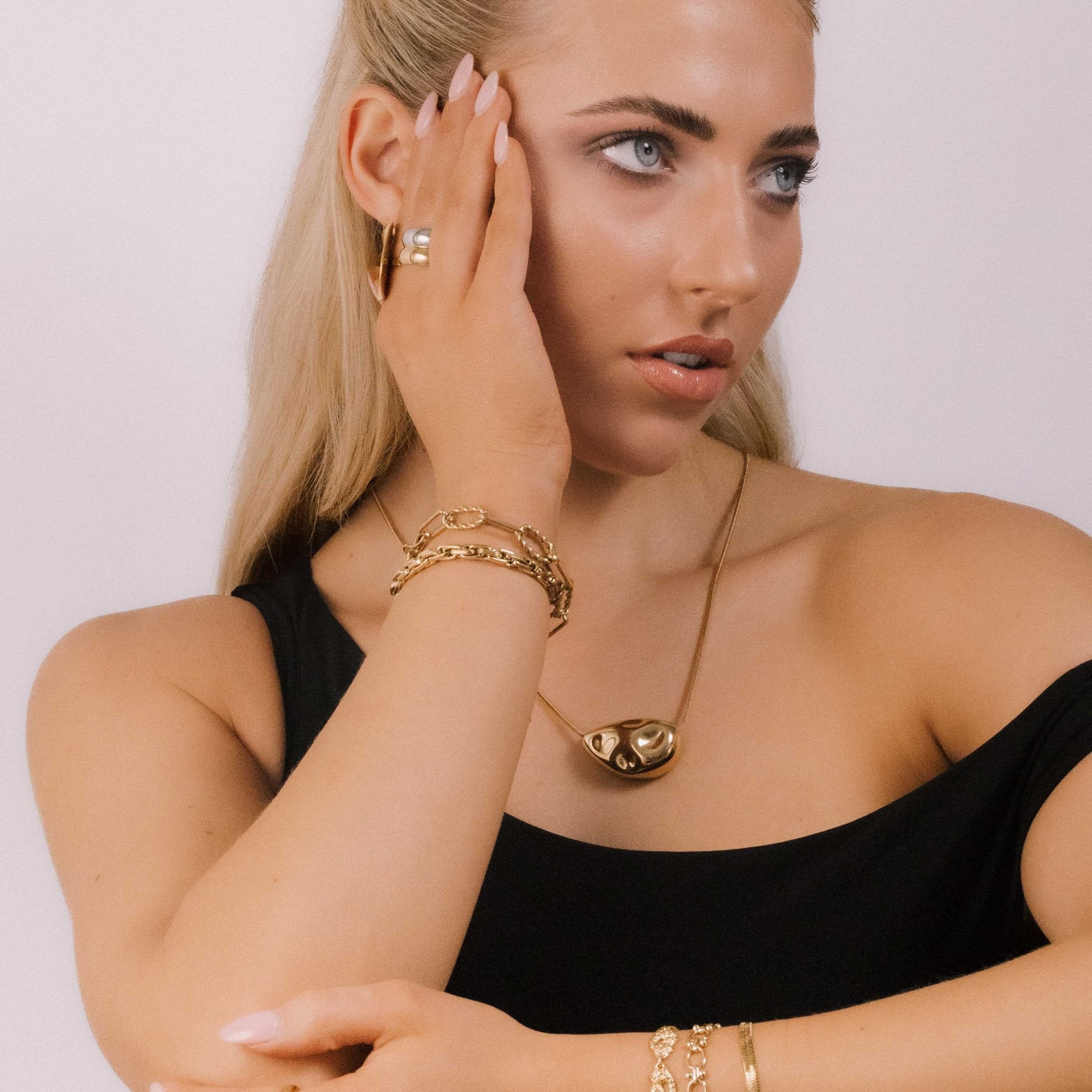 Florence Link Chain Bracelet - Camile & Stone
