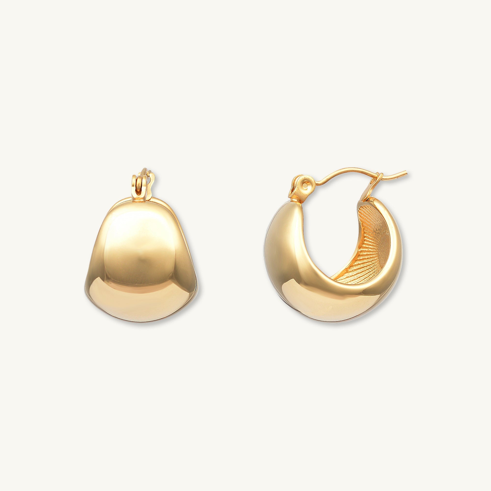 Freya Dome Statement Earrings - Camile & Stone