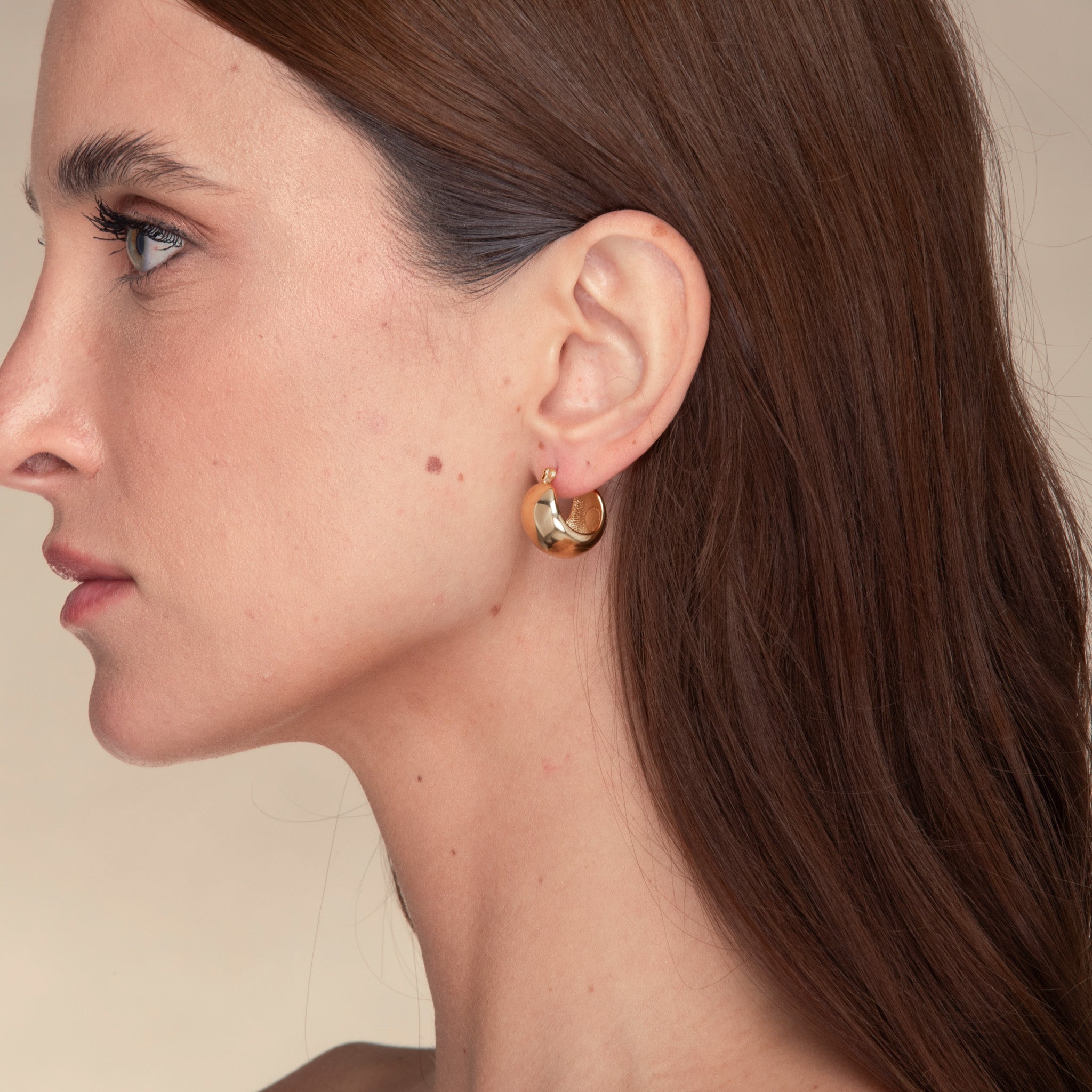 Freya Dome Statement Earrings - Camile & Stone