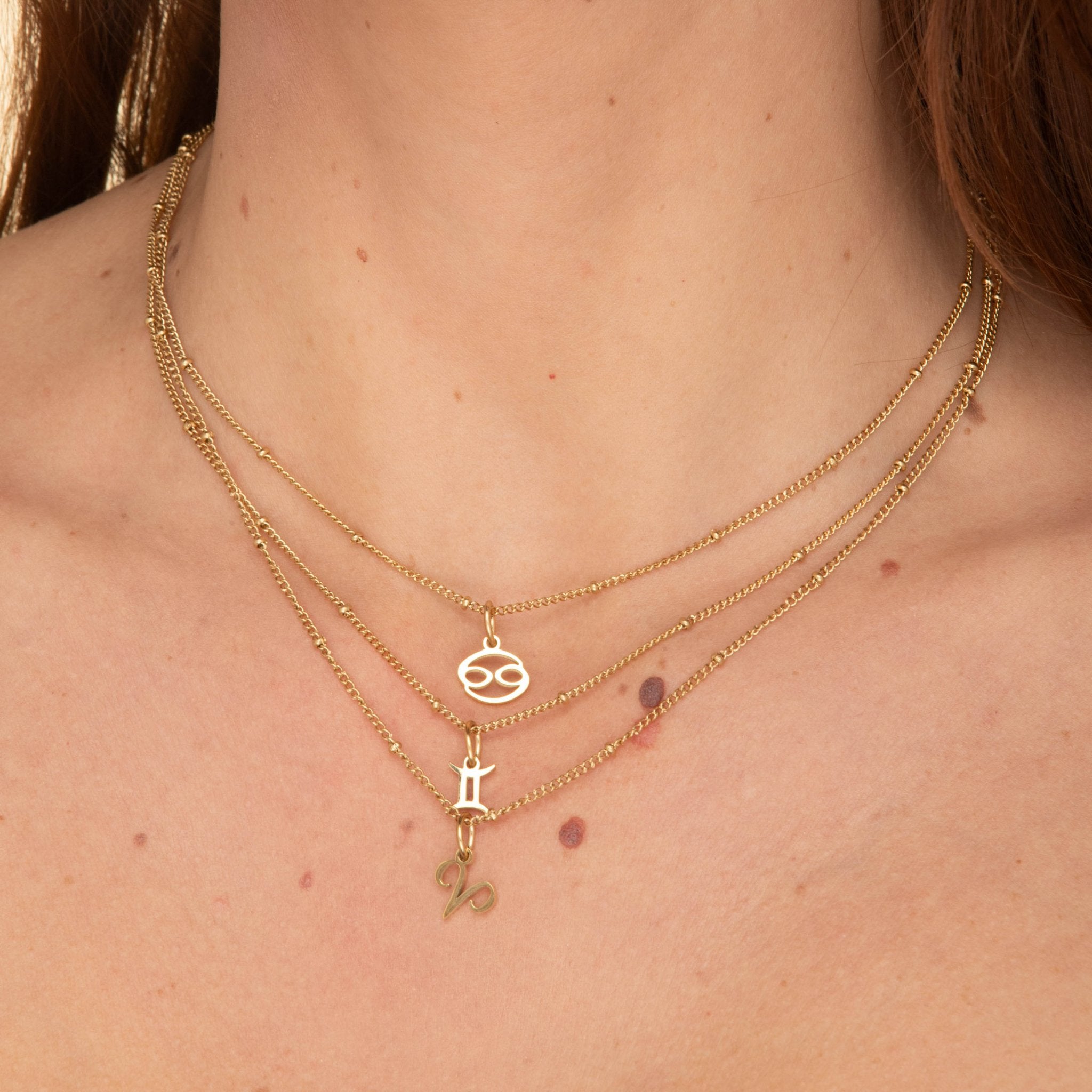 Gemini Pendant Zodiac Star Sign Necklace - Camile & Stone
