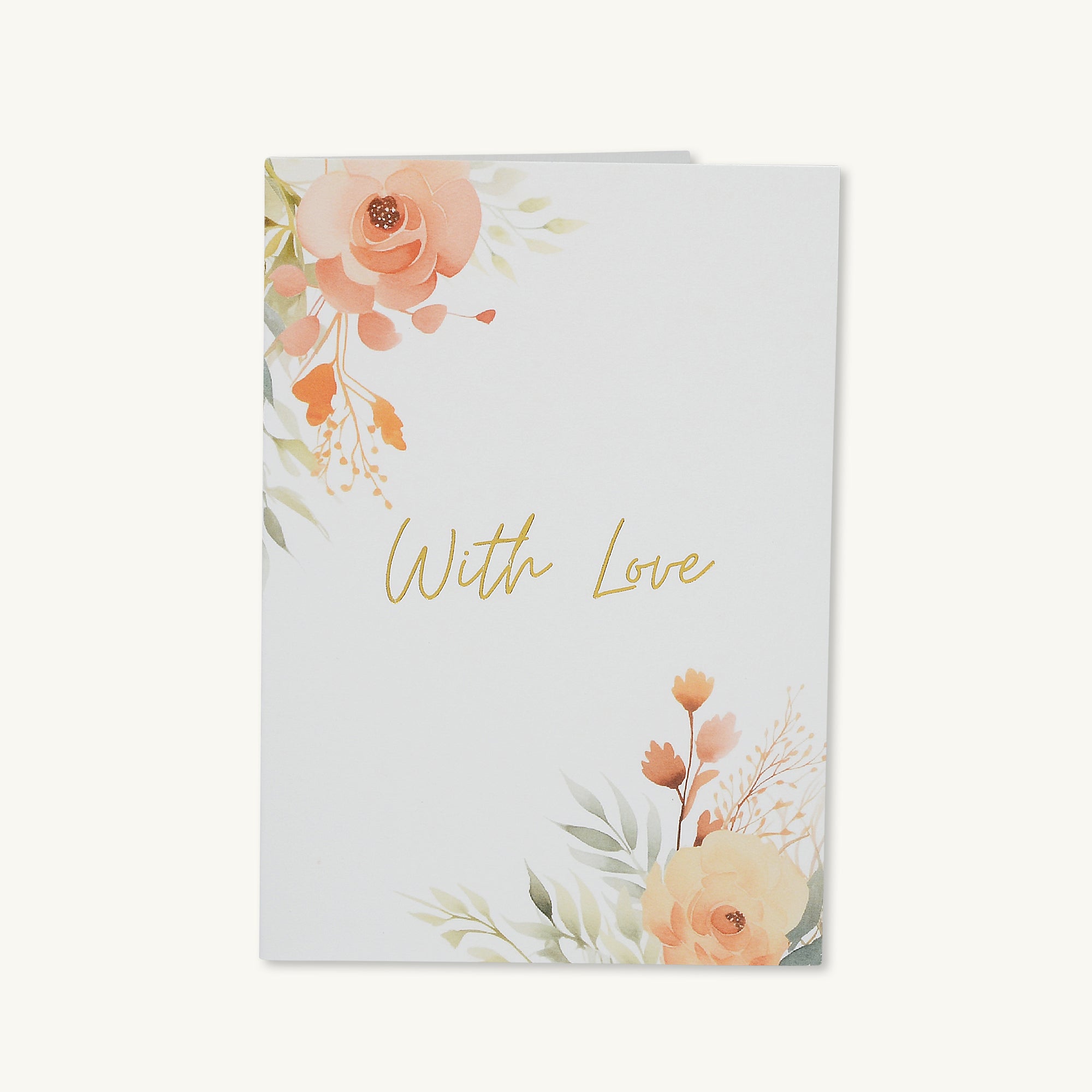 Greetings Card - With Love - Camile & Stone