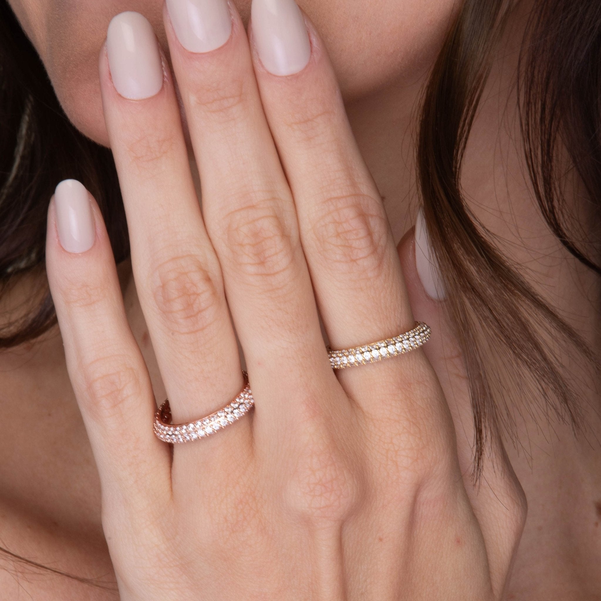 Hailey Pave Crystal Ring - Camile & Stone