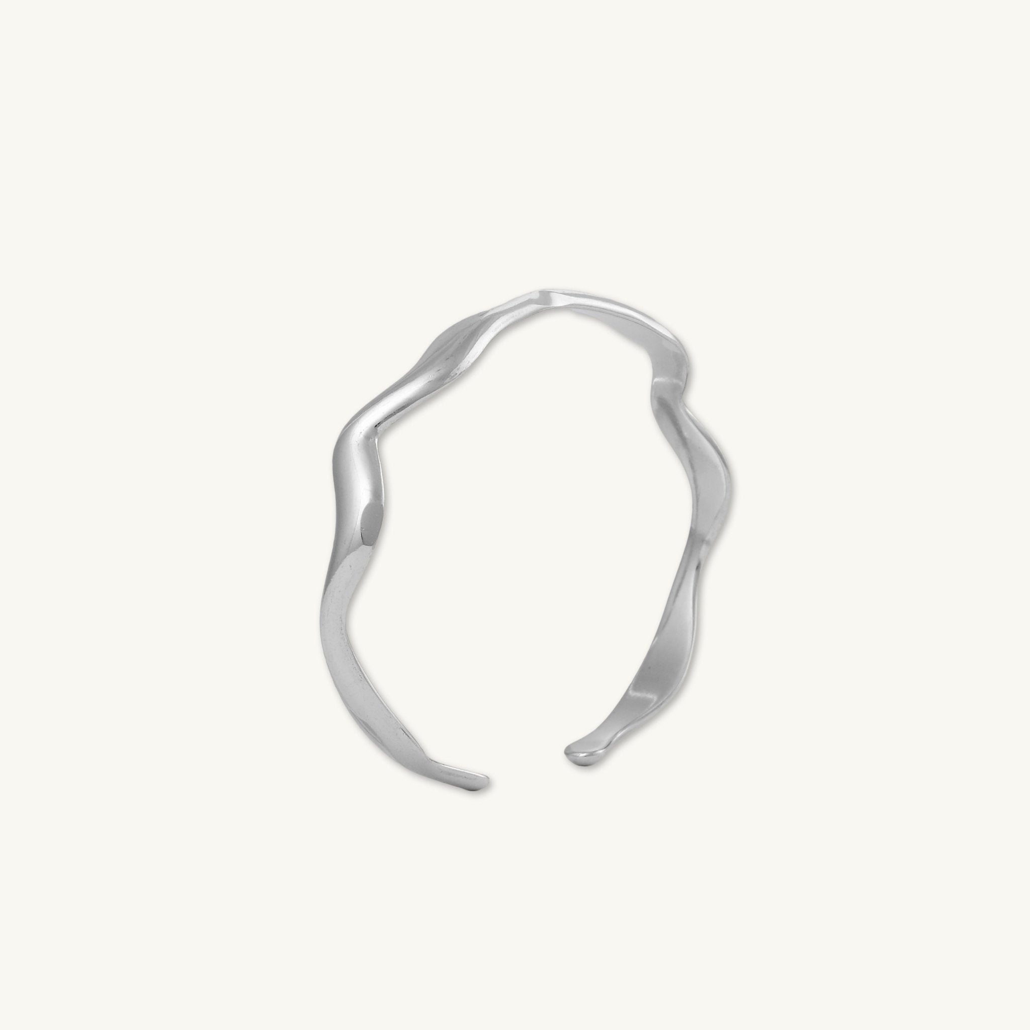 Harmony Open Cuff Bangle - Camile & Stone