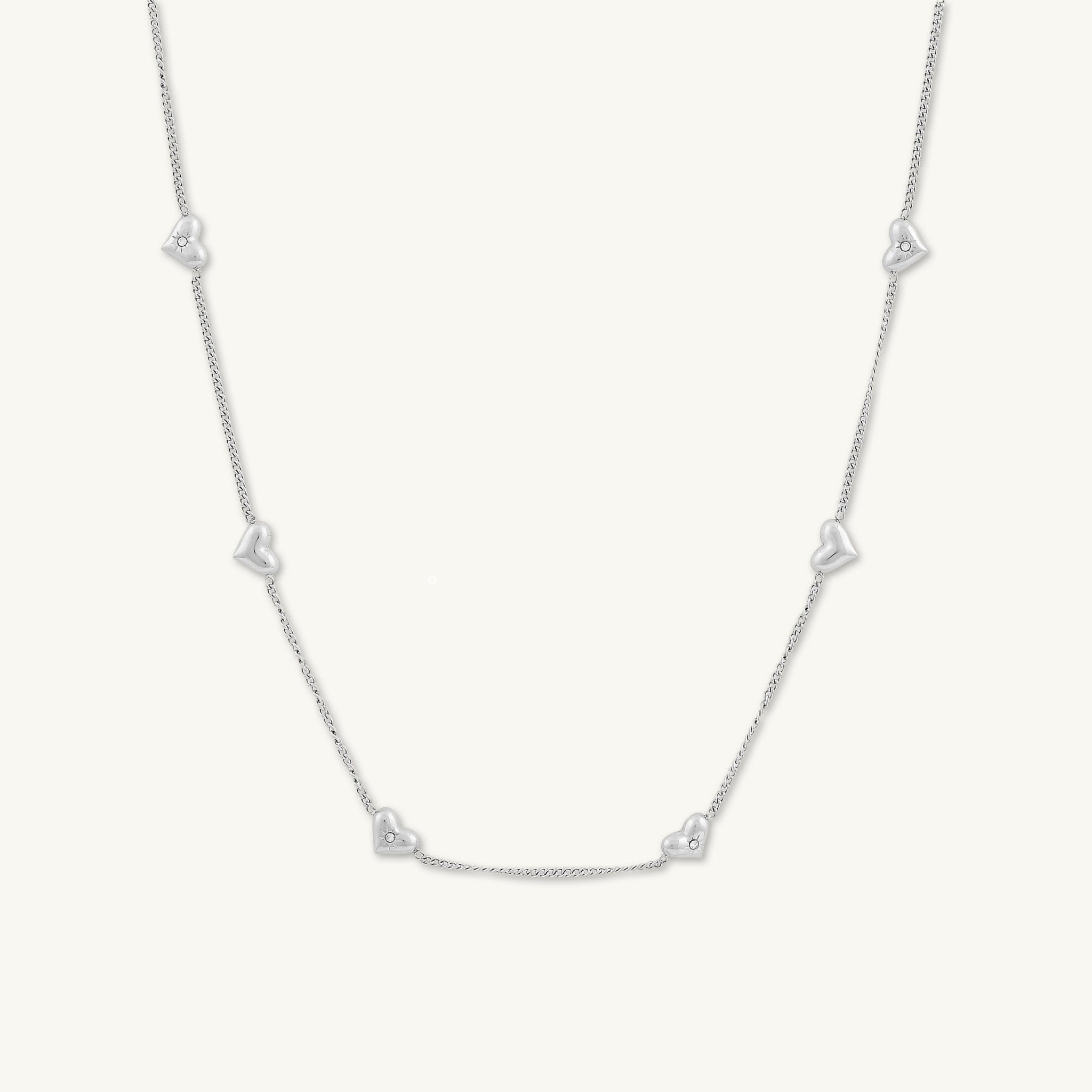 Heart Station Celestial Necklace - Camile & Stone