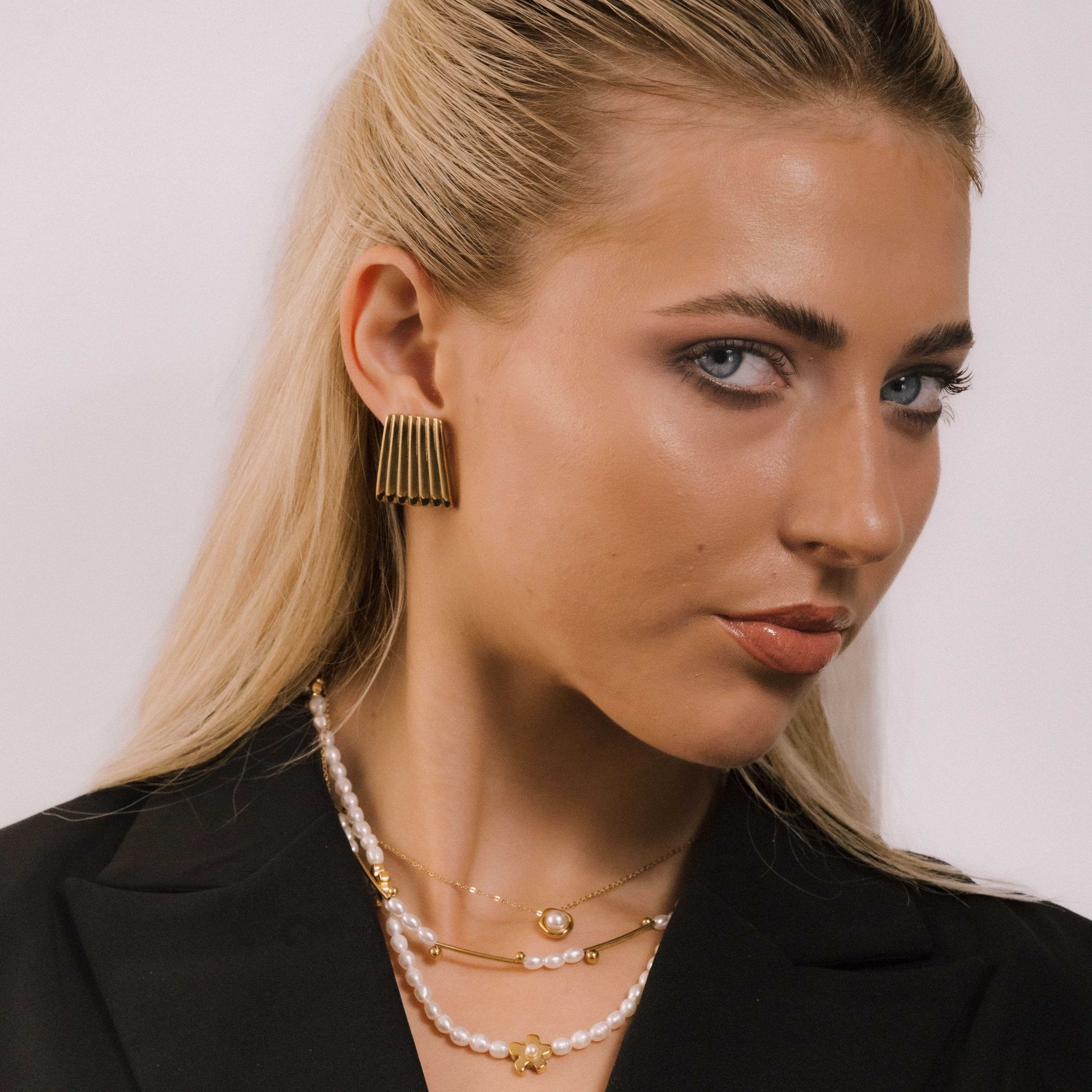 Heather Statement Earrings - Camile & Stone