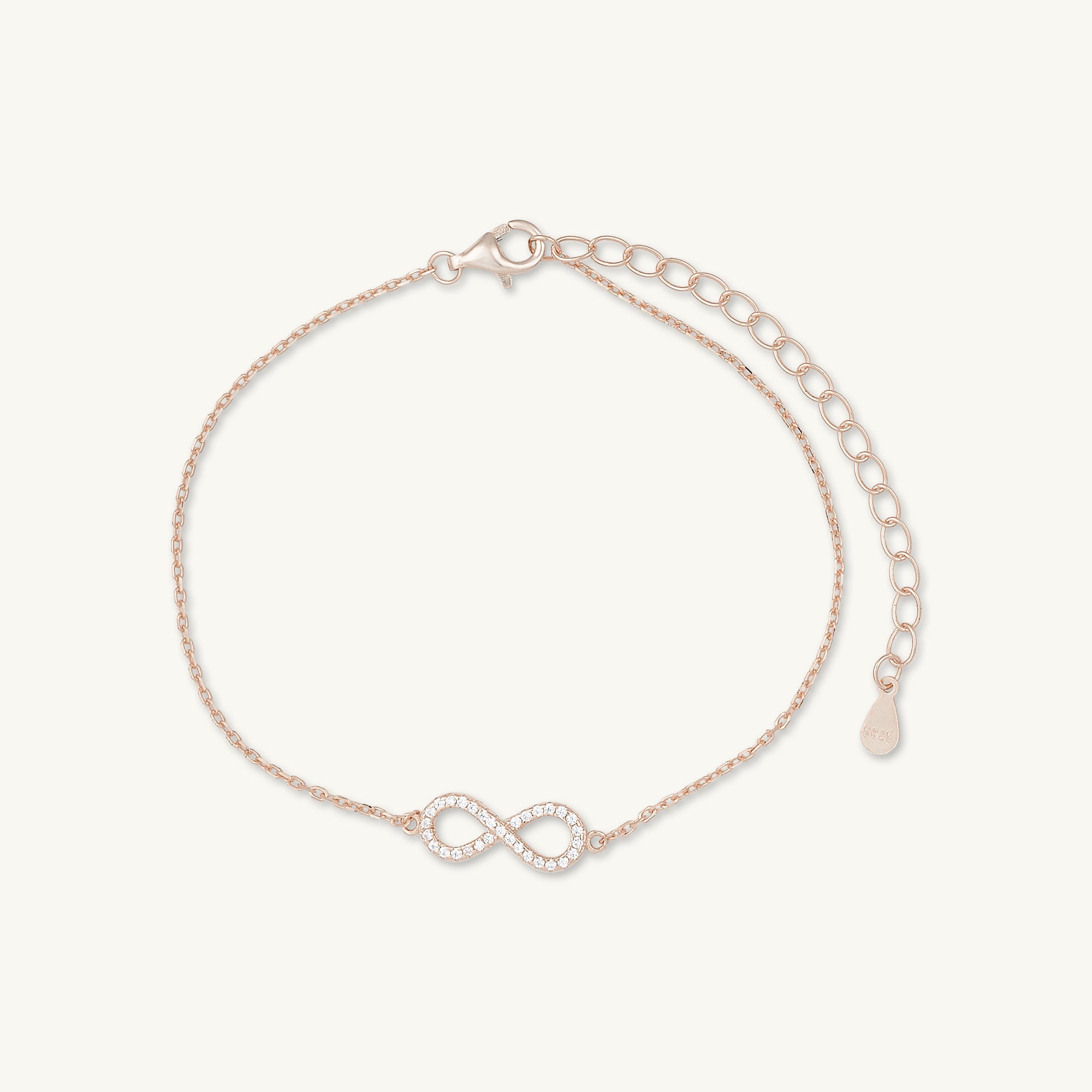 Infinity Sapphire Chain Bracelet - Camile & Stone
