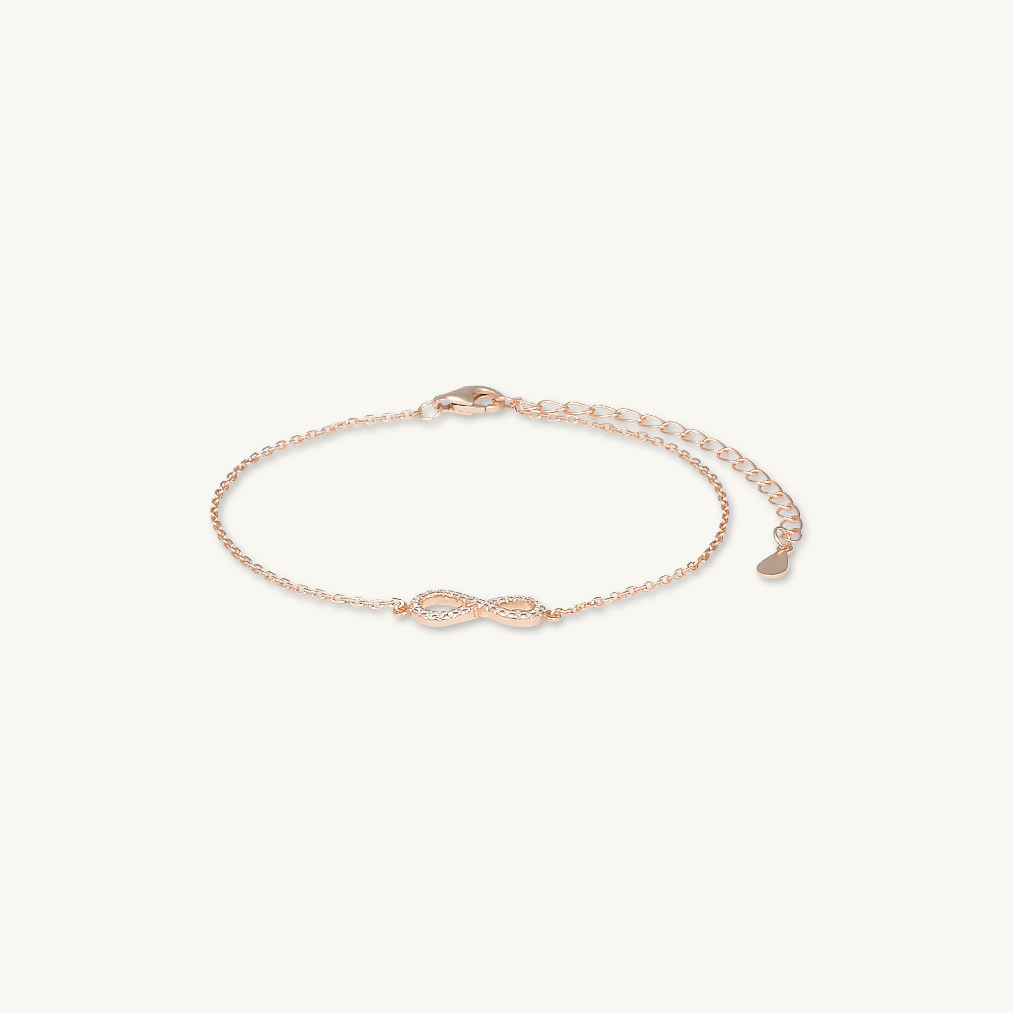 Infinity Sapphire Chain Bracelet - Camile & Stone