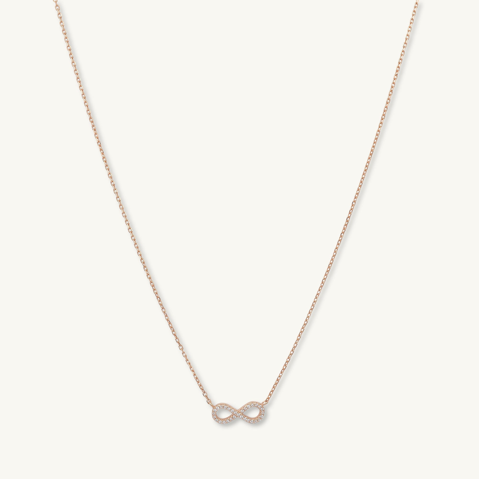 Infinity Sapphire Chain Necklace - Camile & Stone