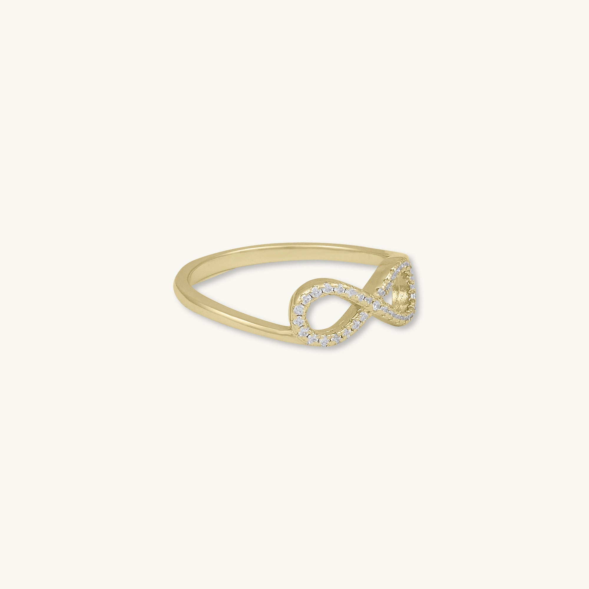 Infinity Sapphire Stacker Ring - Camile & Stone