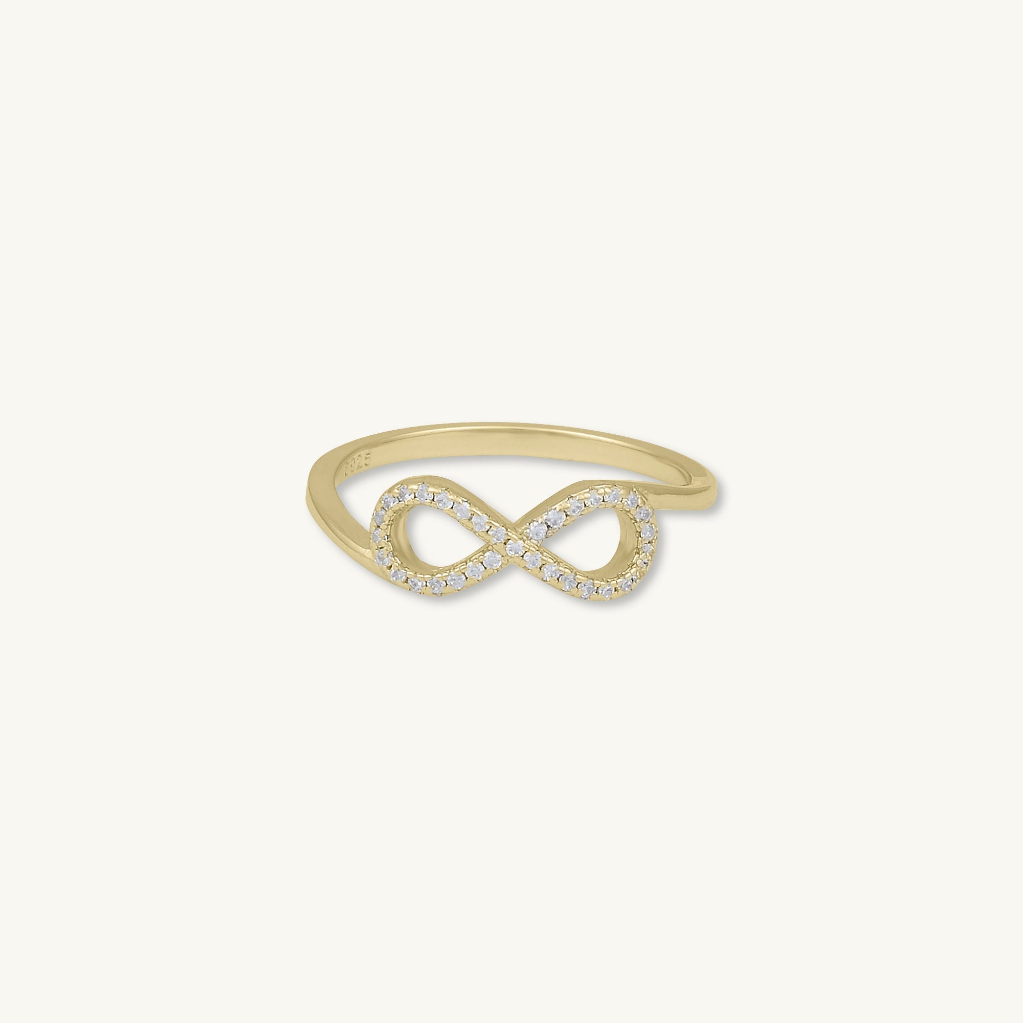 Infinity Sapphire Stacker Ring - Camile & Stone