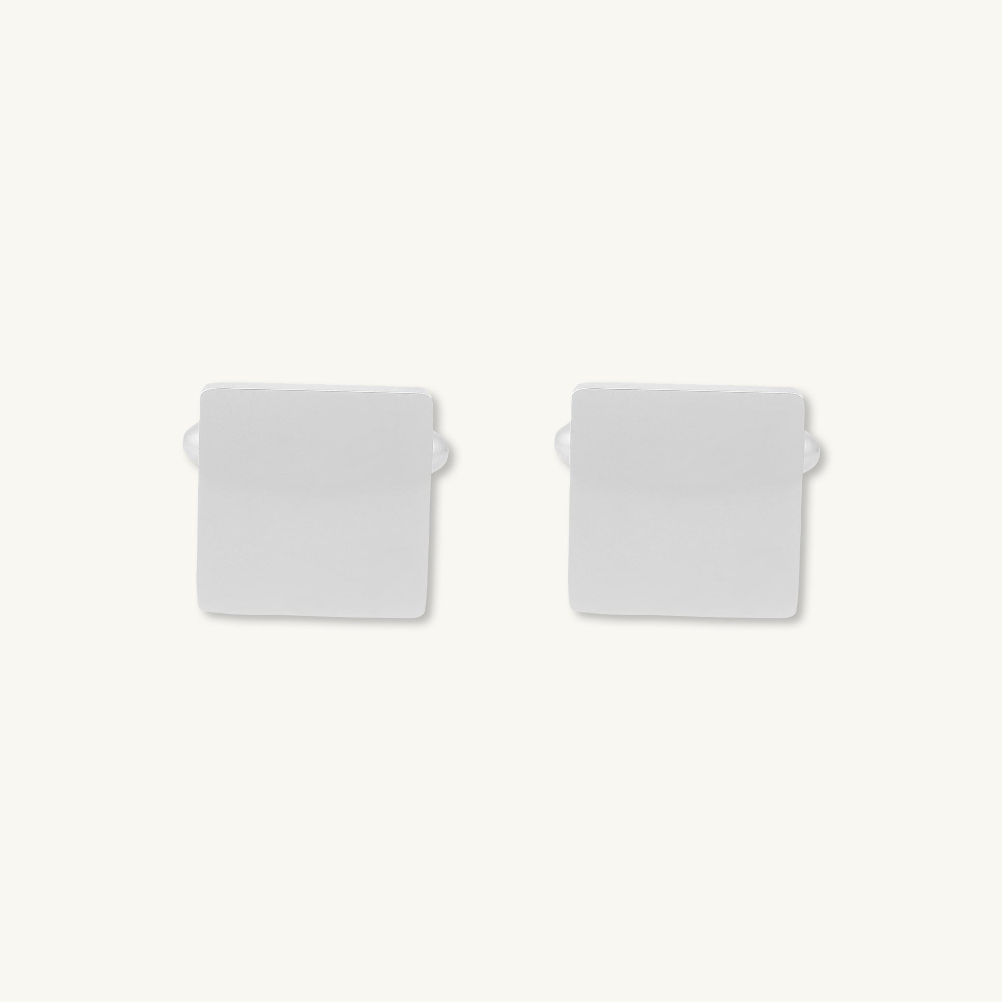 Initial Letter Personalised Engraved Square Cufflinks - Camile & Stone