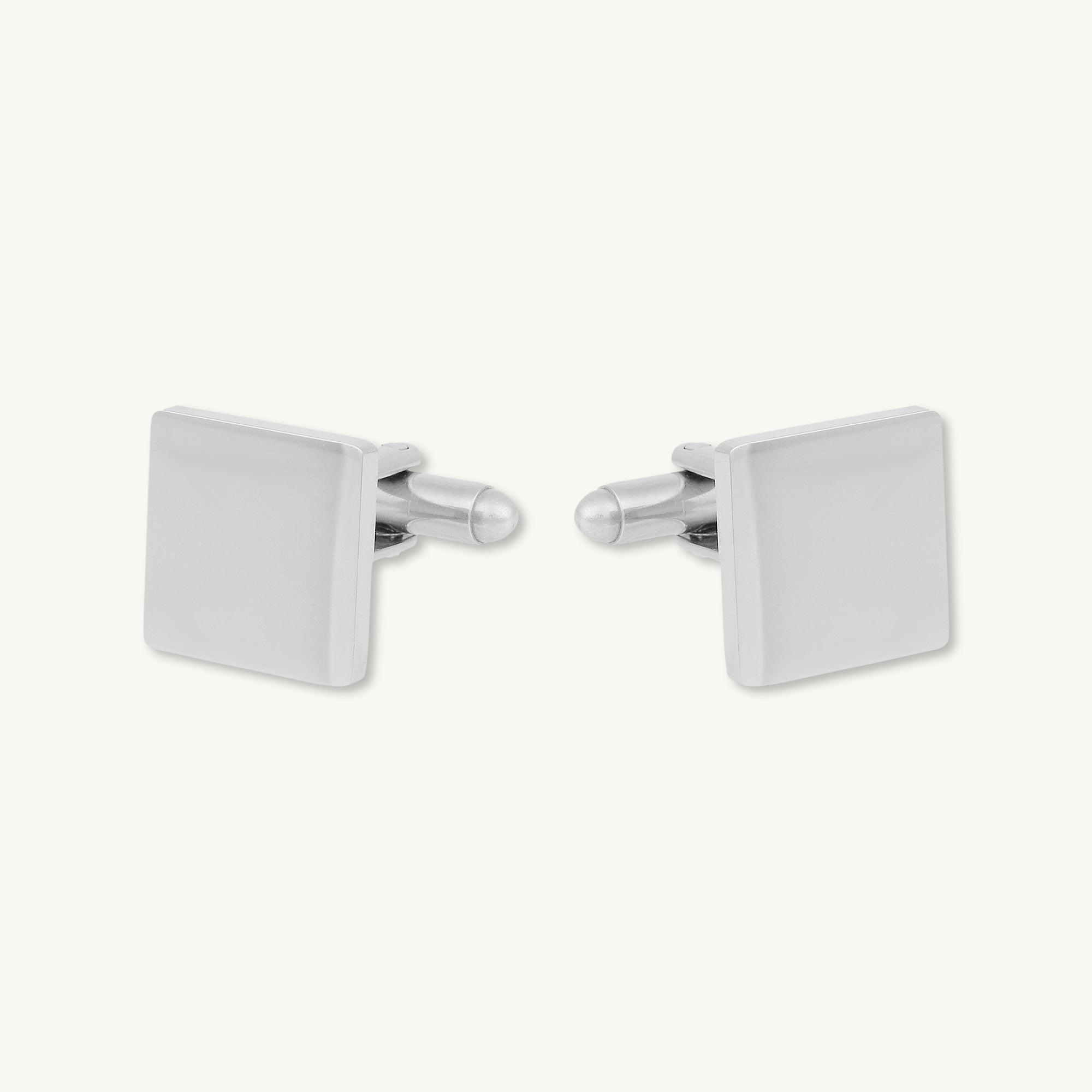Initial Letter Personalised Engraved Square Cufflinks - Camile & Stone