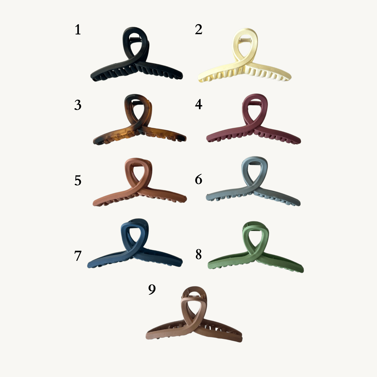 Loop Hair Claw Clip - Camile & Stone