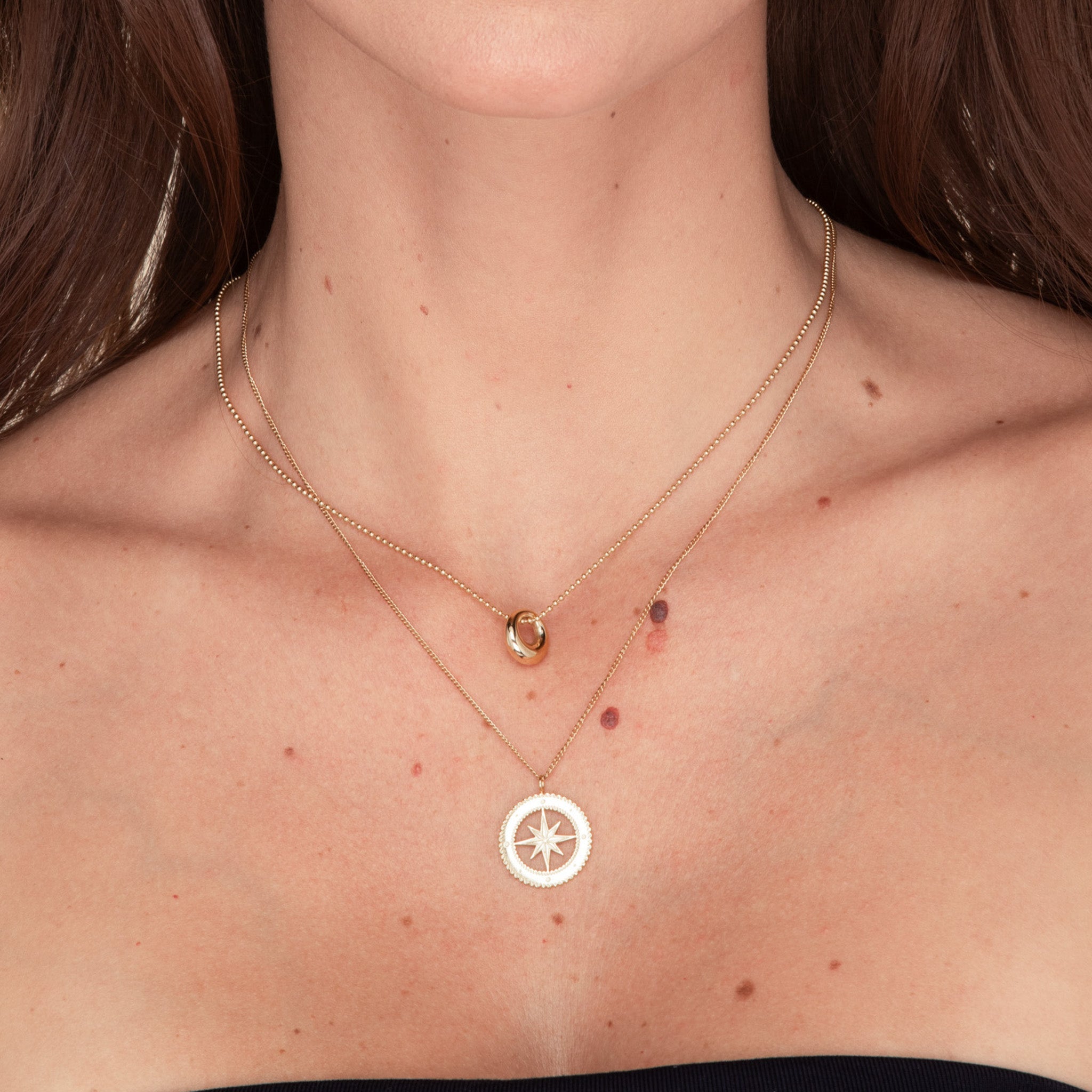 Love Knot Circular Necklace - Camile & Stone