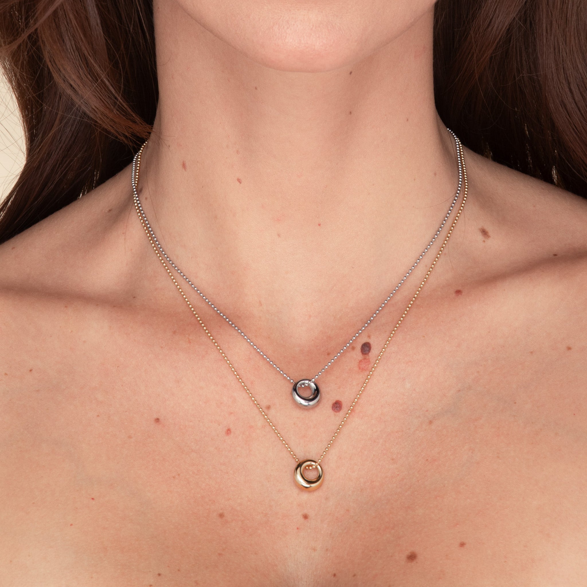 Love Knot Circular Necklace - Camile & Stone