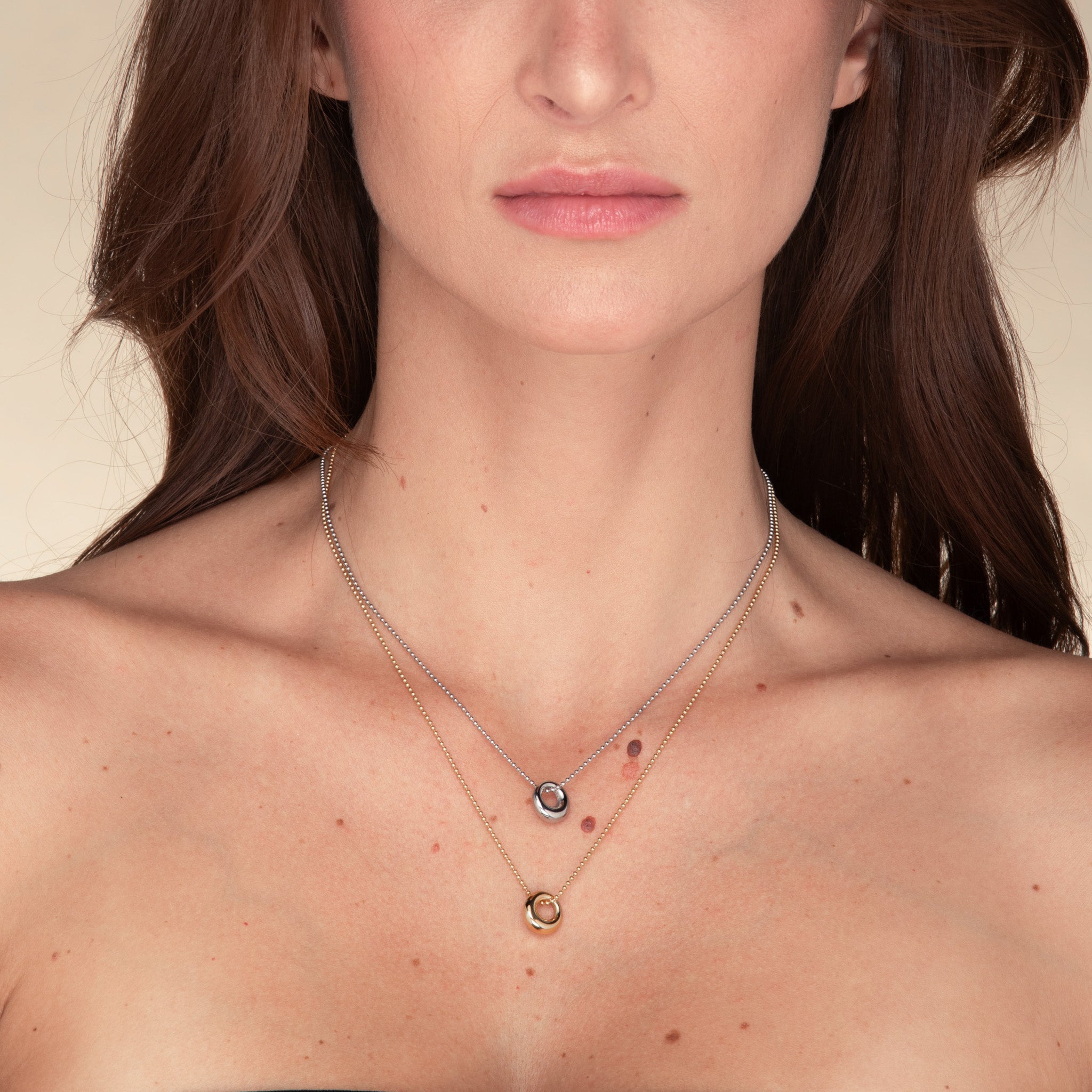 Love Knot Circular Necklace - Camile & Stone