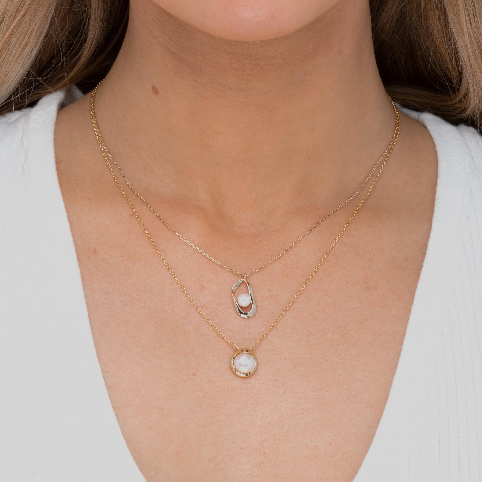 Mabe Pearl Chain Necklace - Camile & Stone