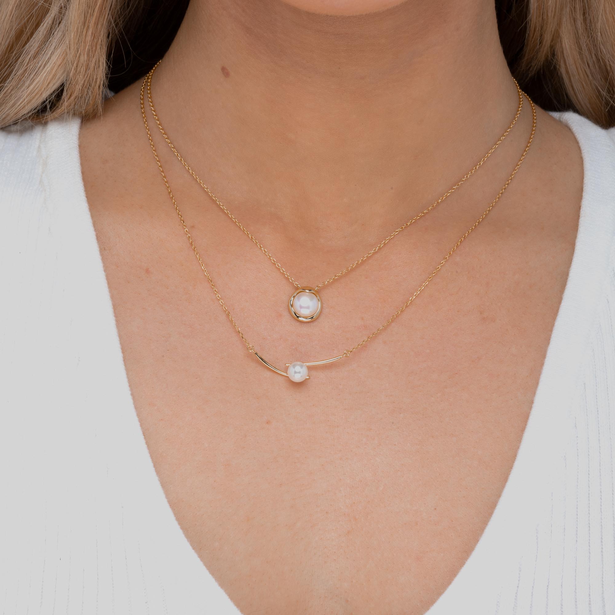 Mabe Pearl Chain Necklace - Camile & Stone
