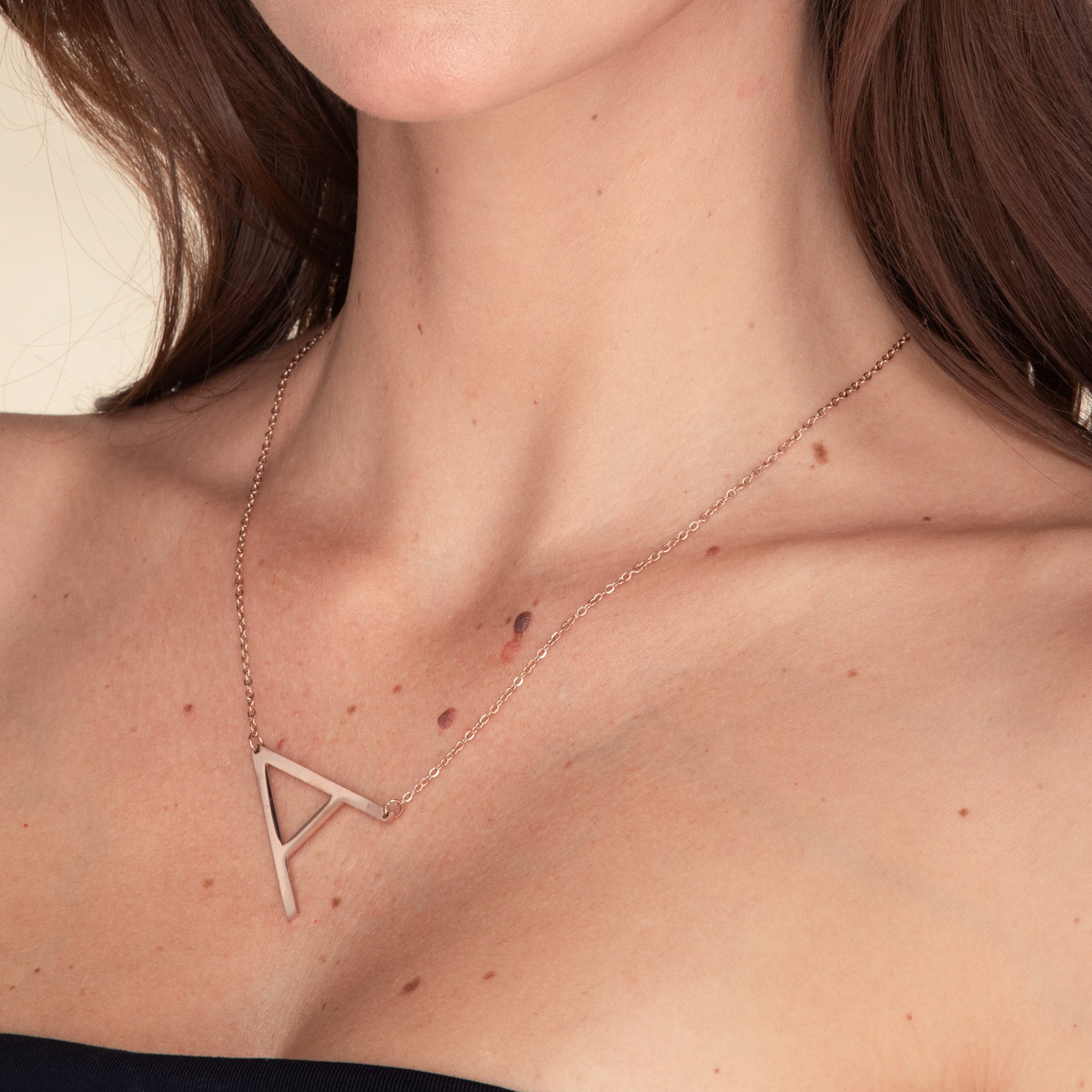 Make A Statement Letter Necklace - Camile & Stone