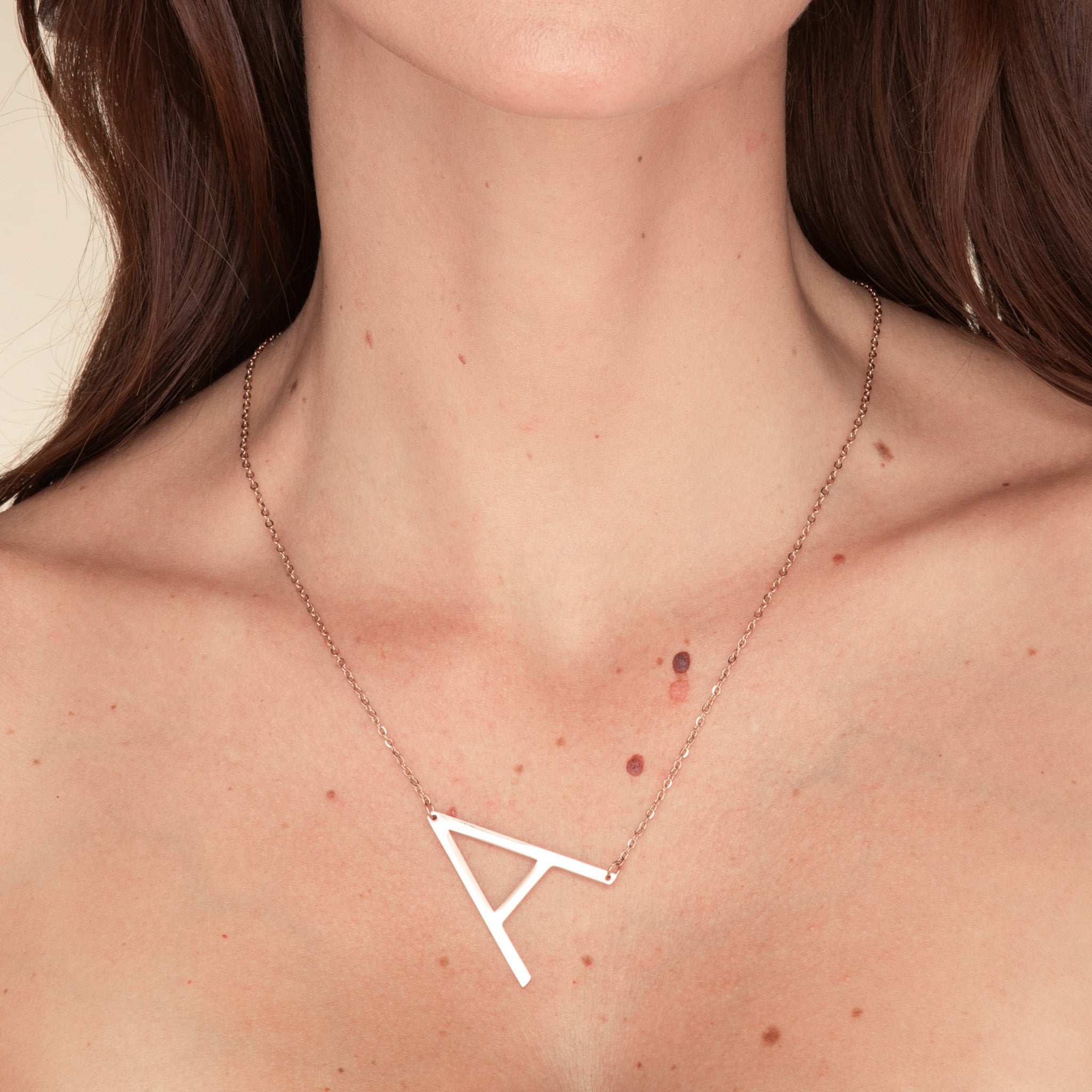 Make A Statement Letter Necklace - Camile & Stone