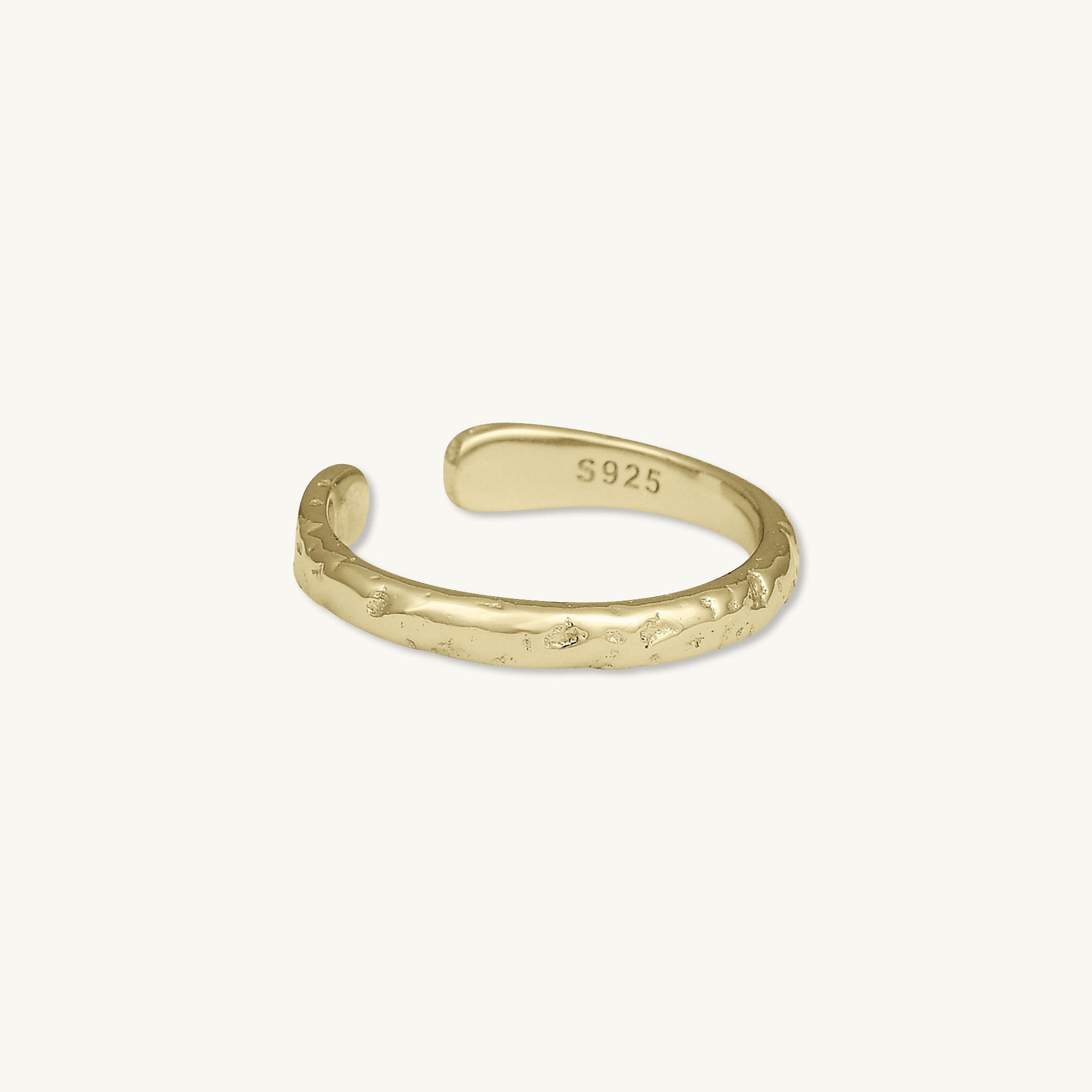 Molten Open Cuff Ring - Camile & Stone