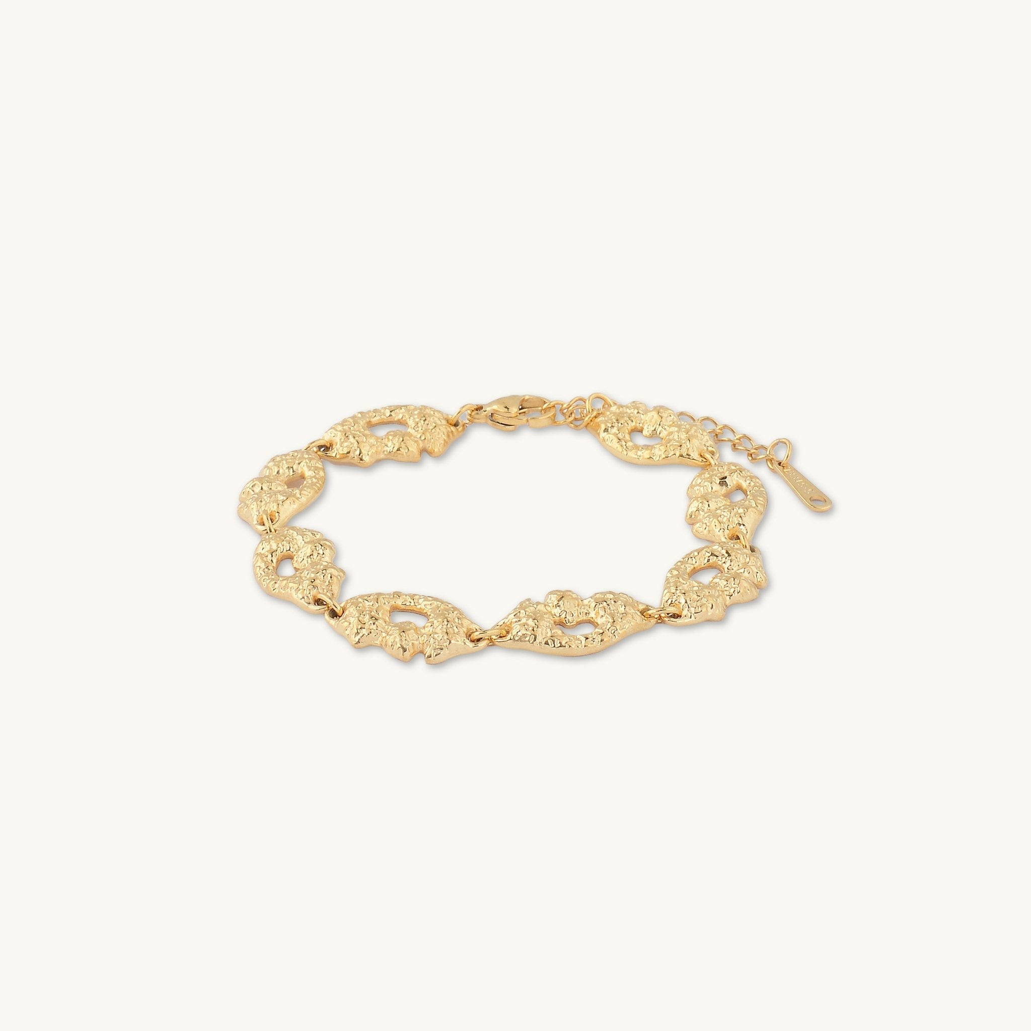 Molten Oval Chain Bracelet - Camile & Stone