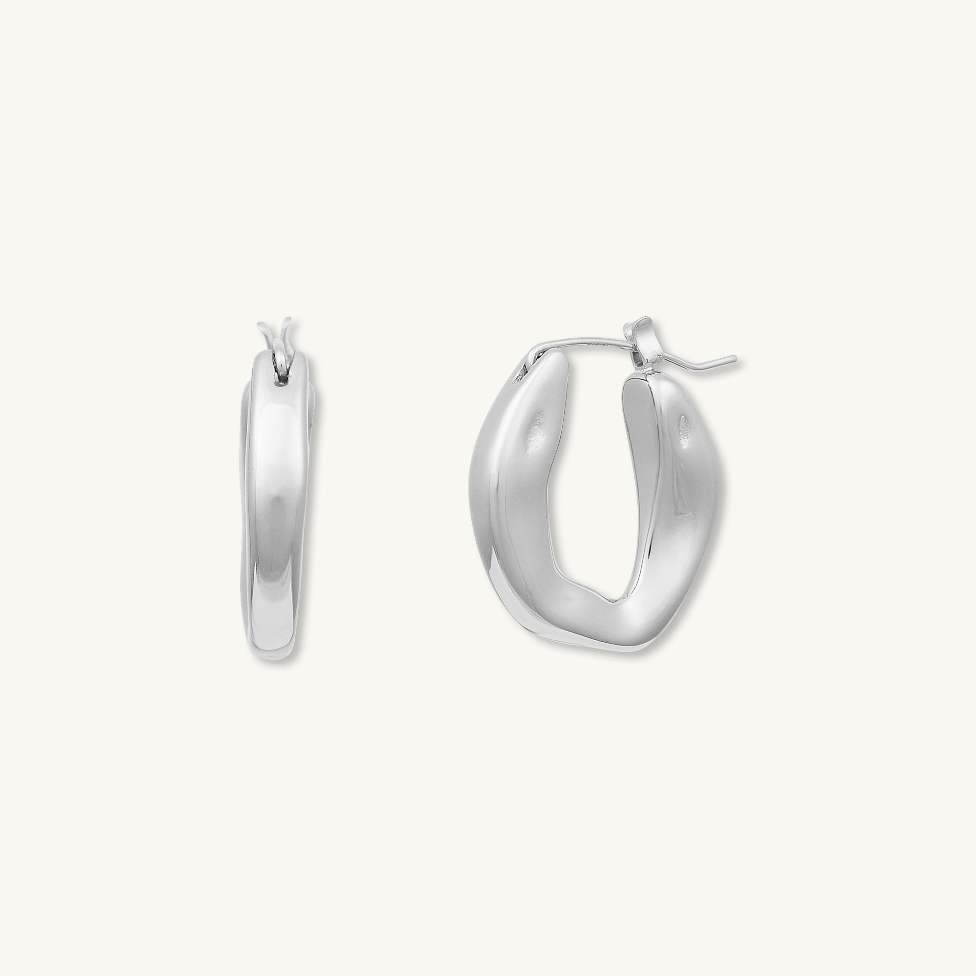 Noelle Hoop Earrings - Camile & Stone