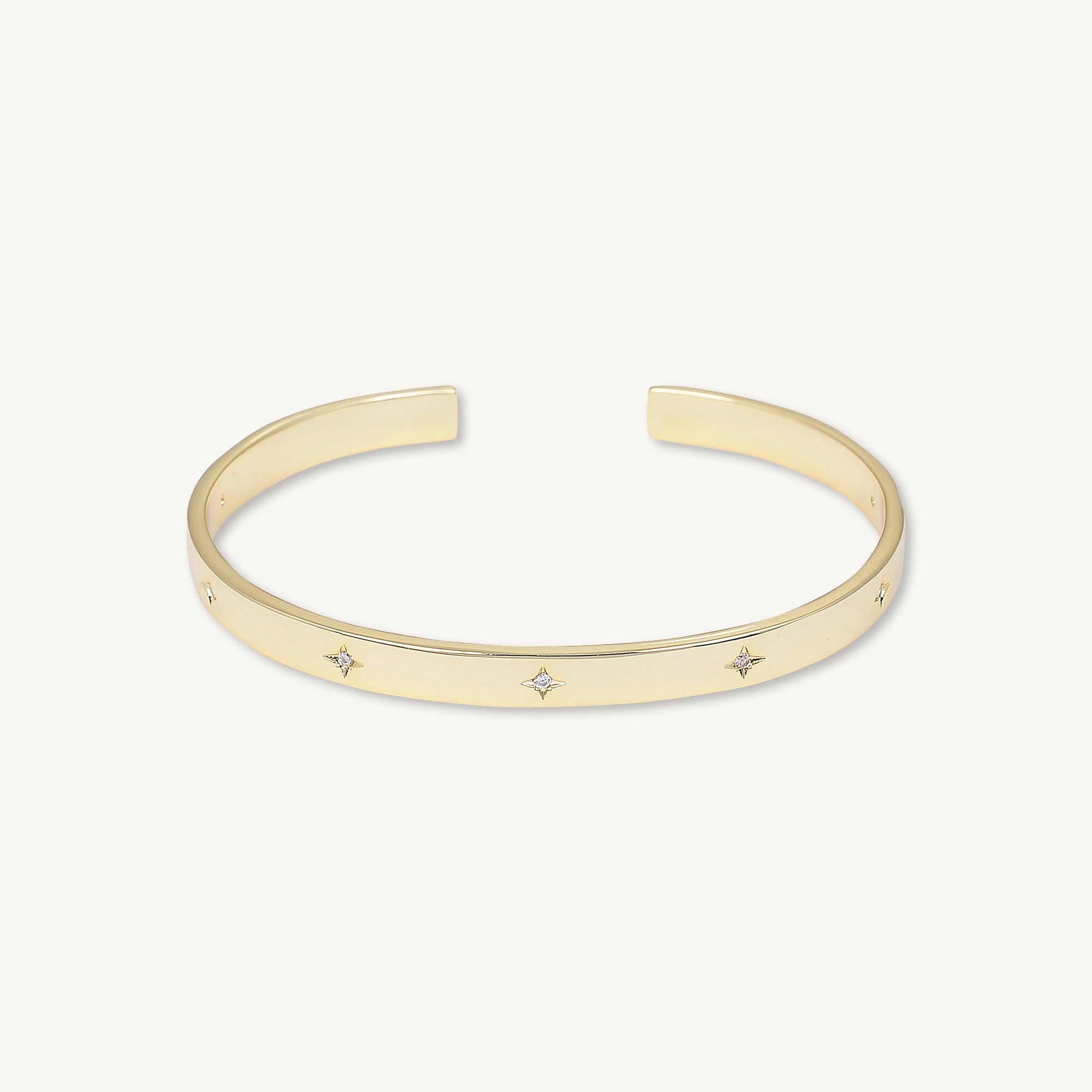 North Star Bangle Bracelet - Camile & Stone