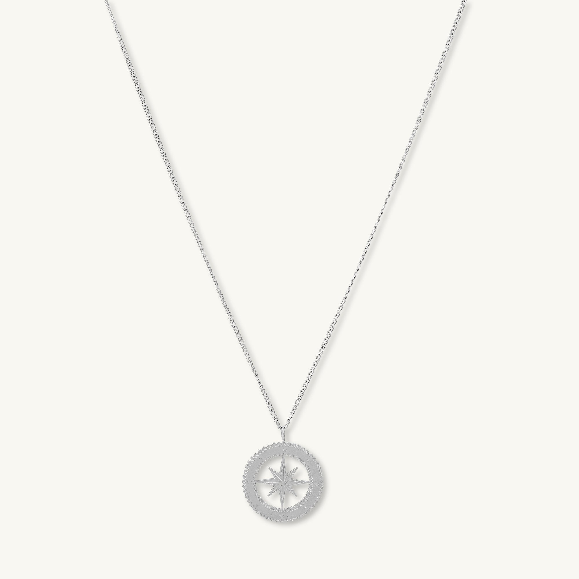 North Star Compass Necklace - Camile & Stone