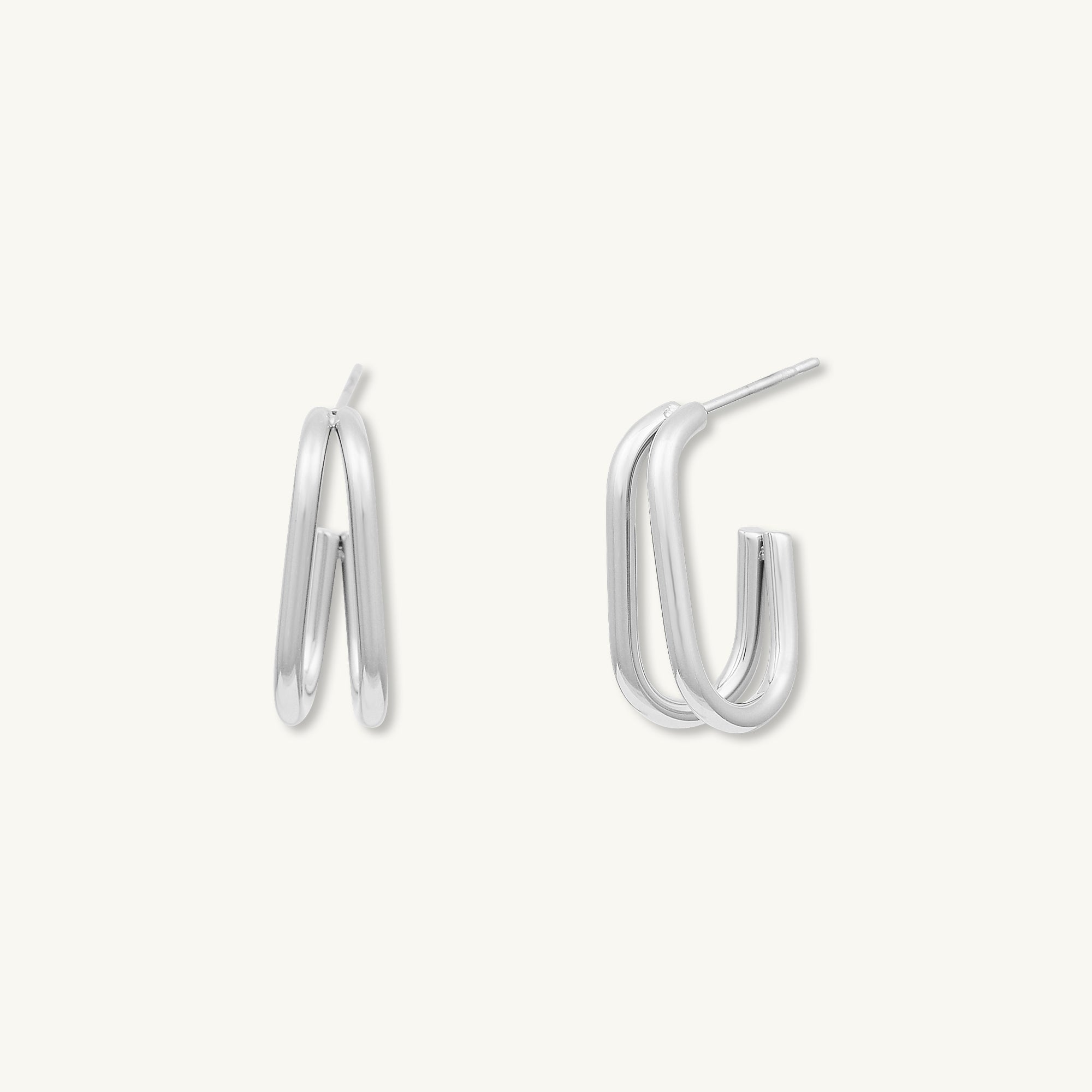 Paisley Double Huggie Earrings - Camile & Stone