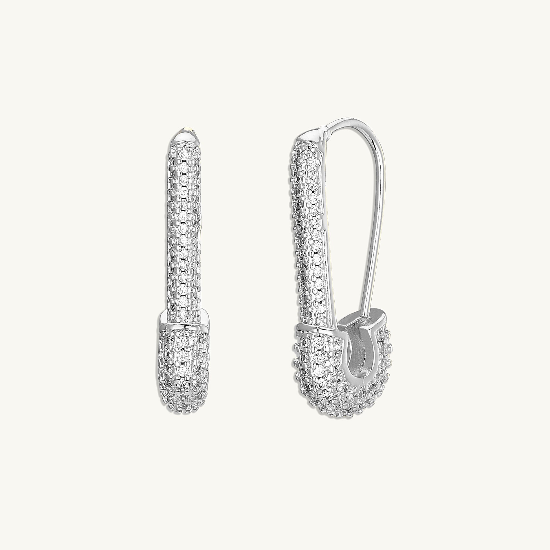 Paper Pin Clip Earrings - Camile & Stone