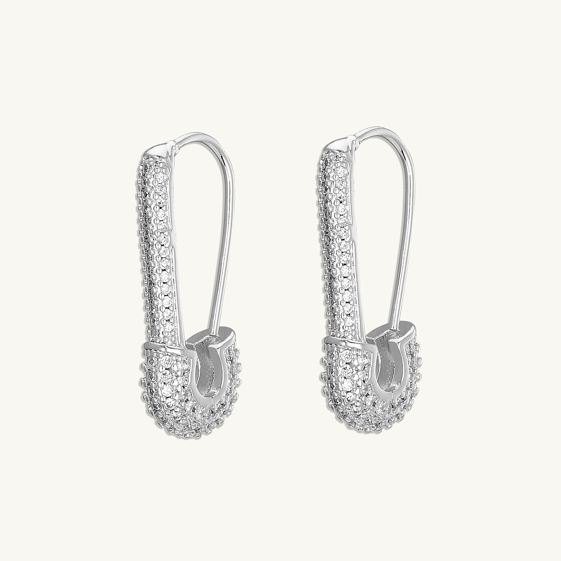 Paper Pin Clip Earrings - Camile & Stone