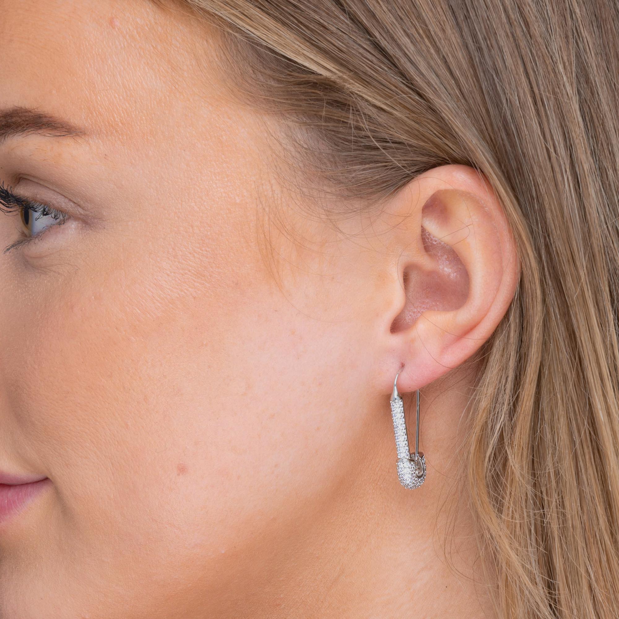 Paper Pin Clip Earrings - Camile & Stone