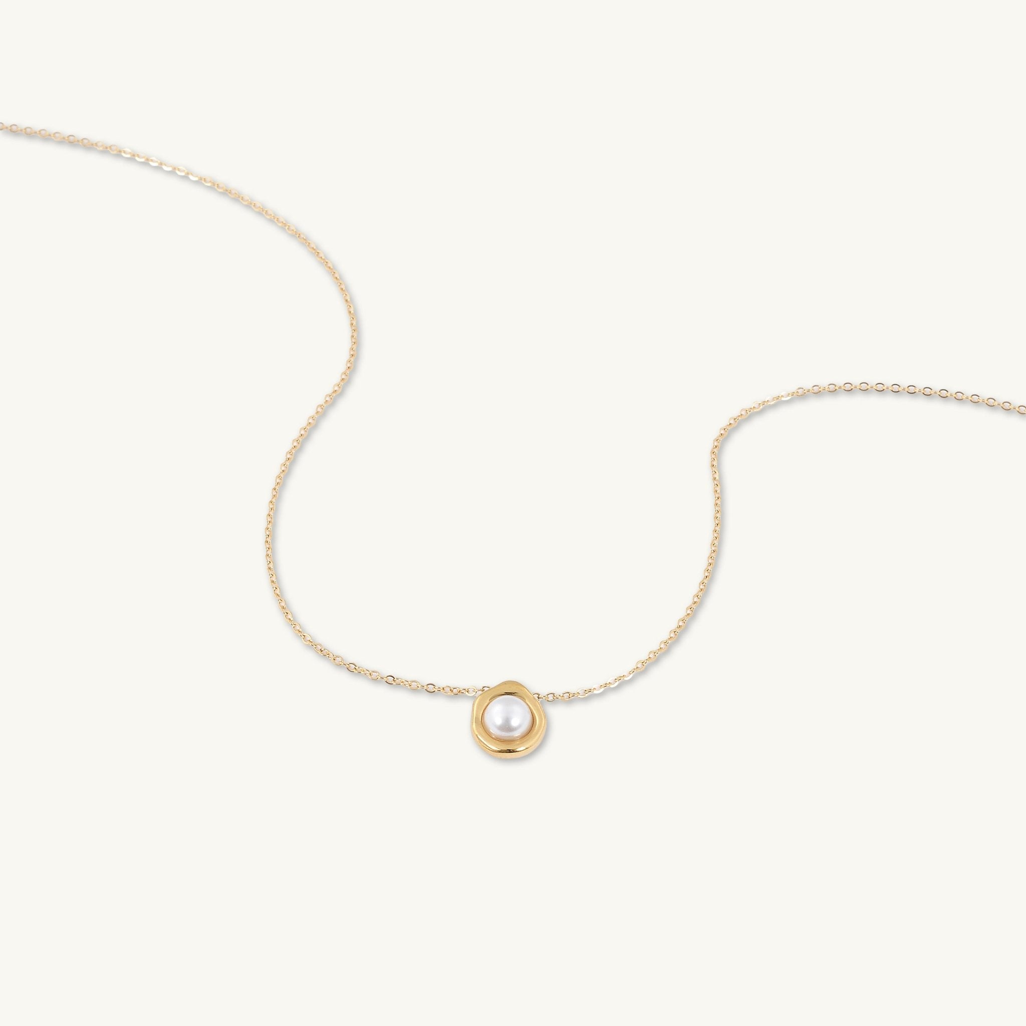 Pearl Halo Necklace - Camile & Stone