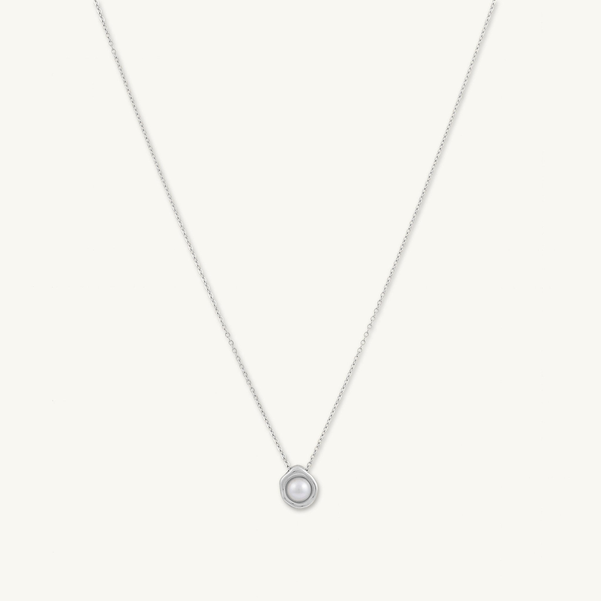 Pearl Halo Necklace - Camile & Stone