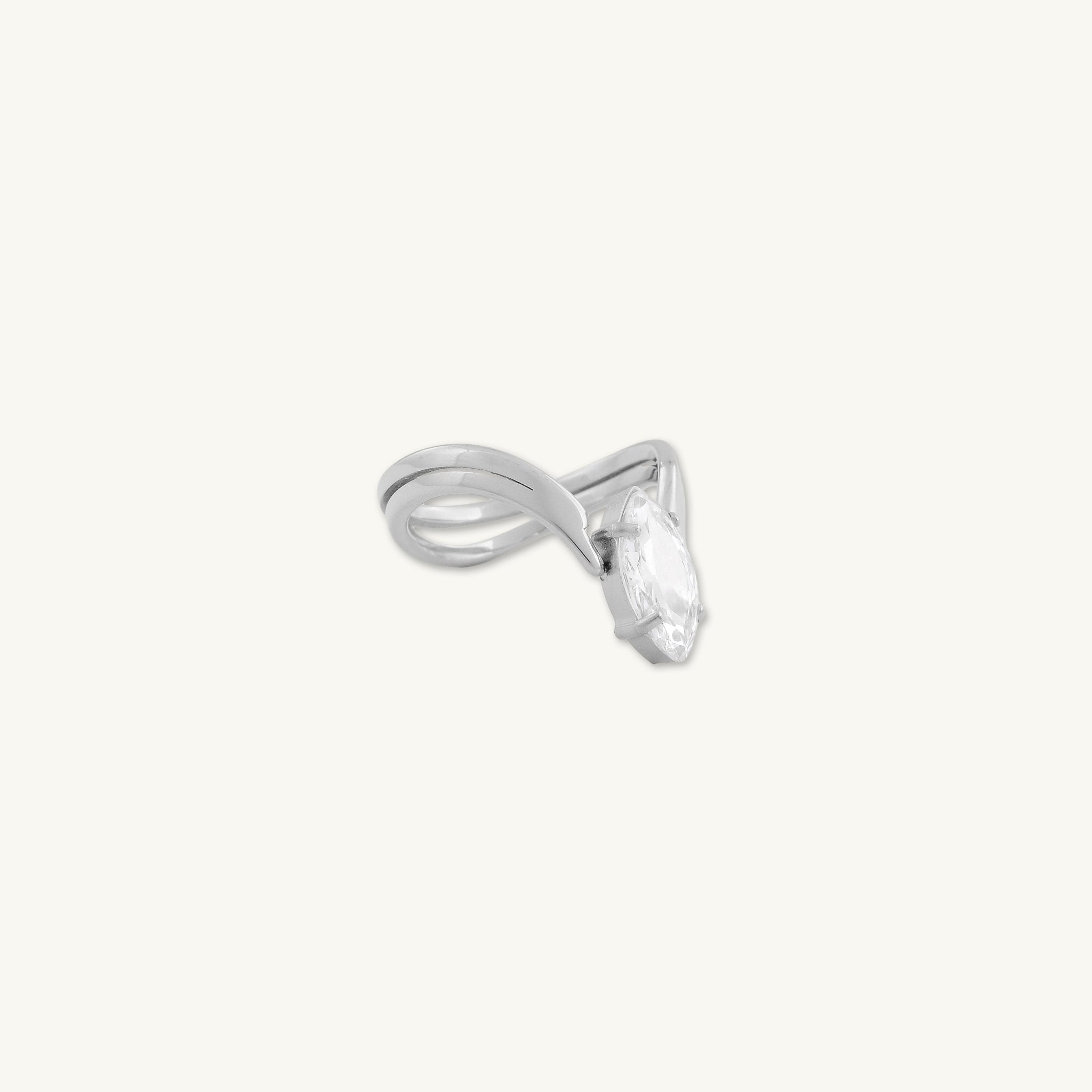 Rina Marquise V Ring - Camile & Stone